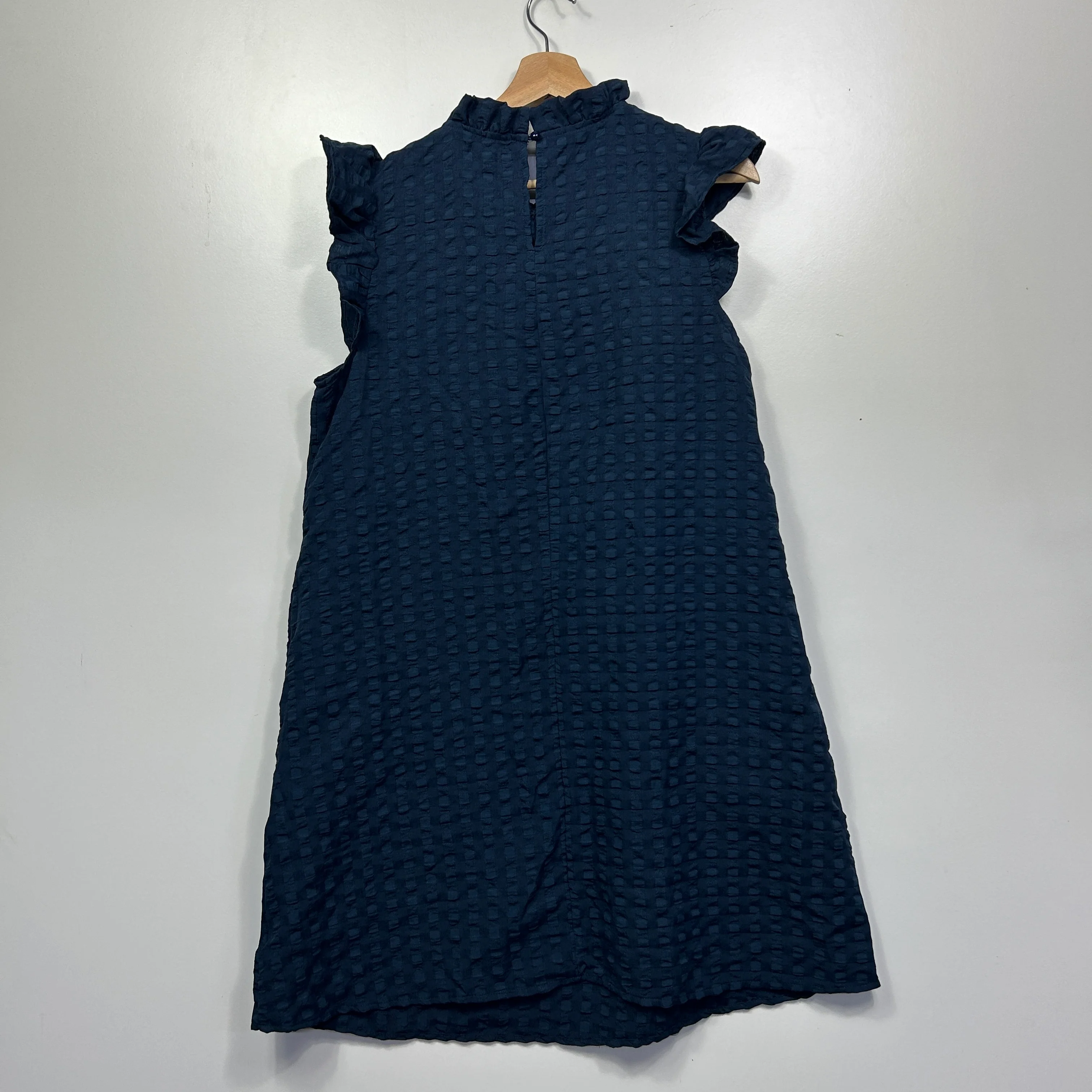Emery Rose Navy Blue Textured Dress - Size 0XL - Image 2