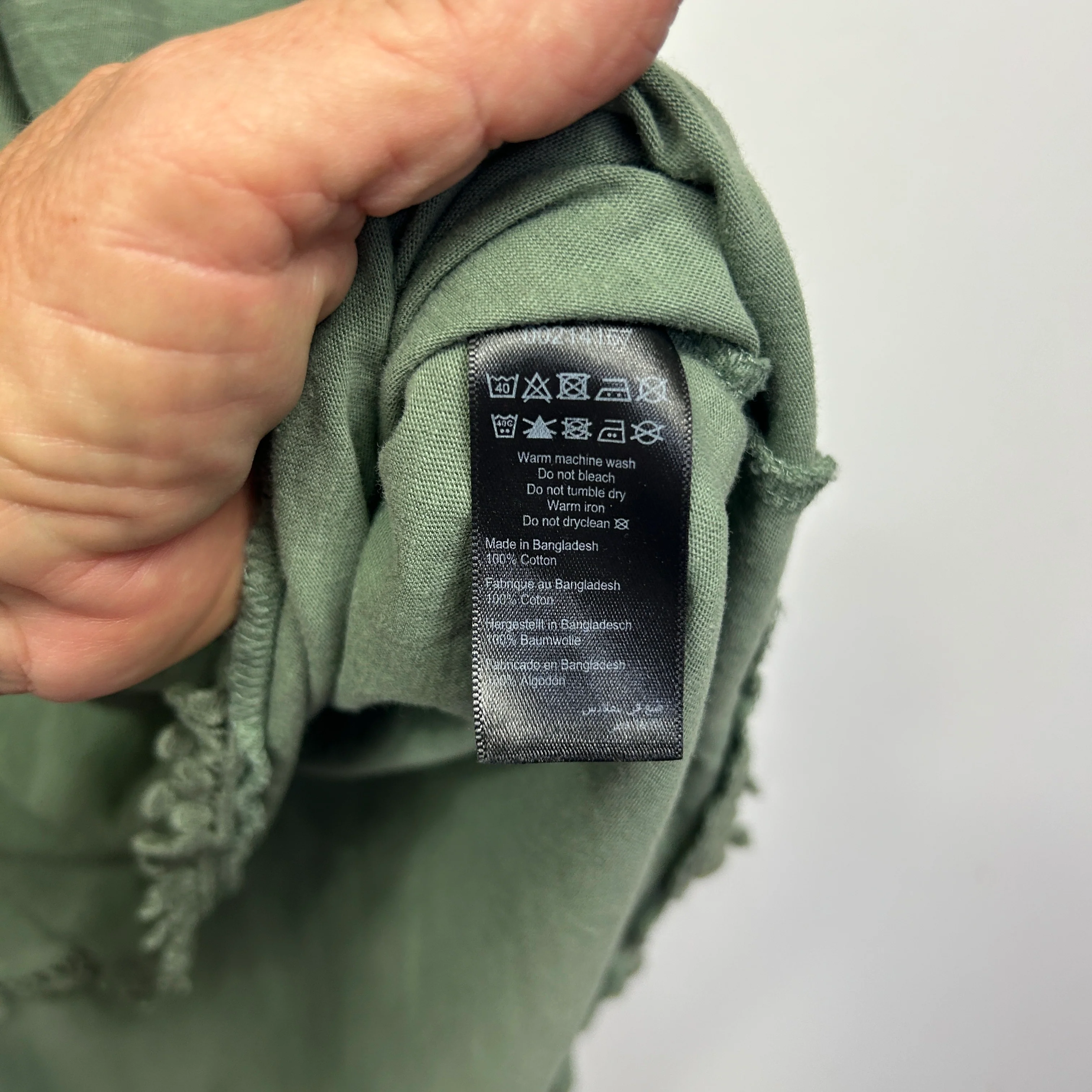 Evans Green Cotton Top - Size 16 - Image 4