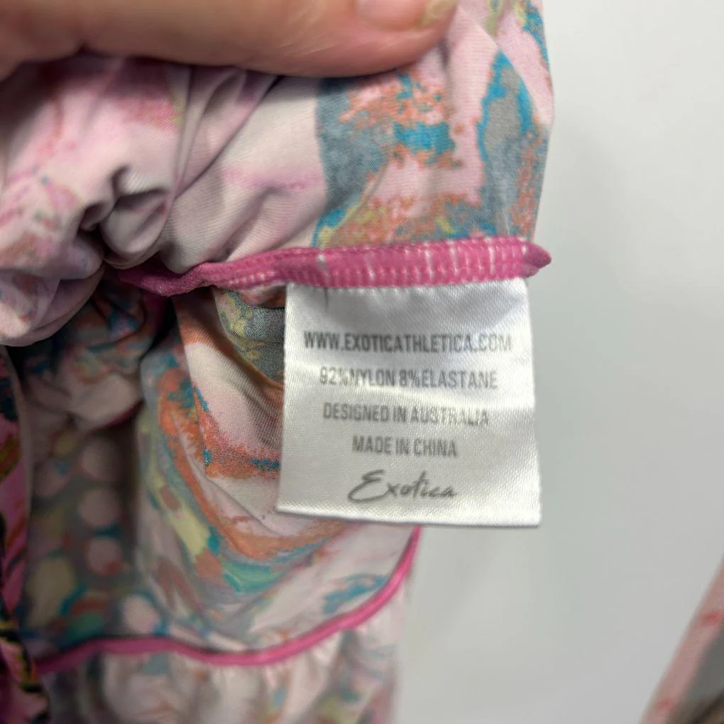 Exoticathletica Pink Floral Dress - Size 20 - Image 6