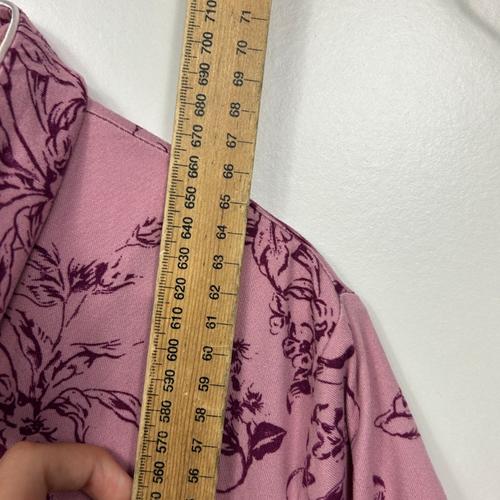 Edited Sleep Mauve Floral Pyjama Shirt - Size 14 - Image 5