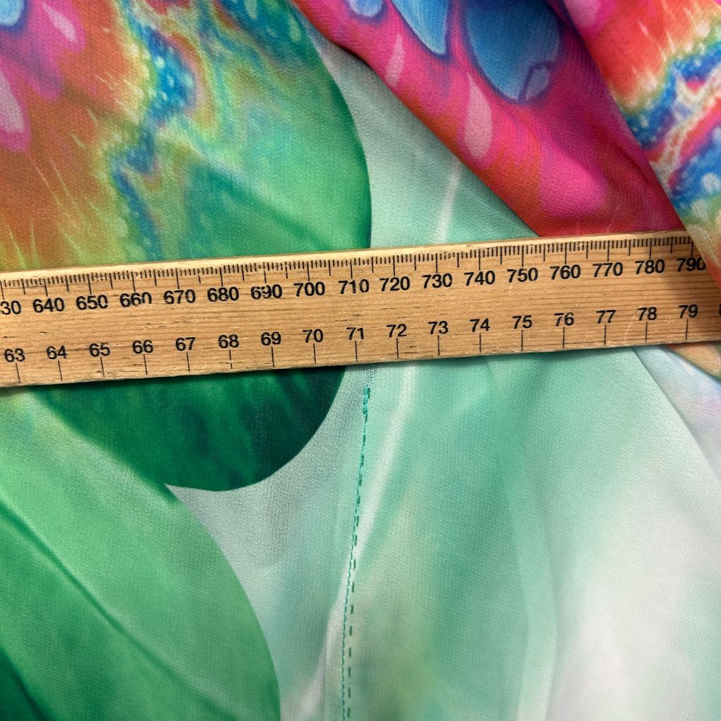 Fong Fong London Multicoloured Print Kaftan - One Size - Image 4