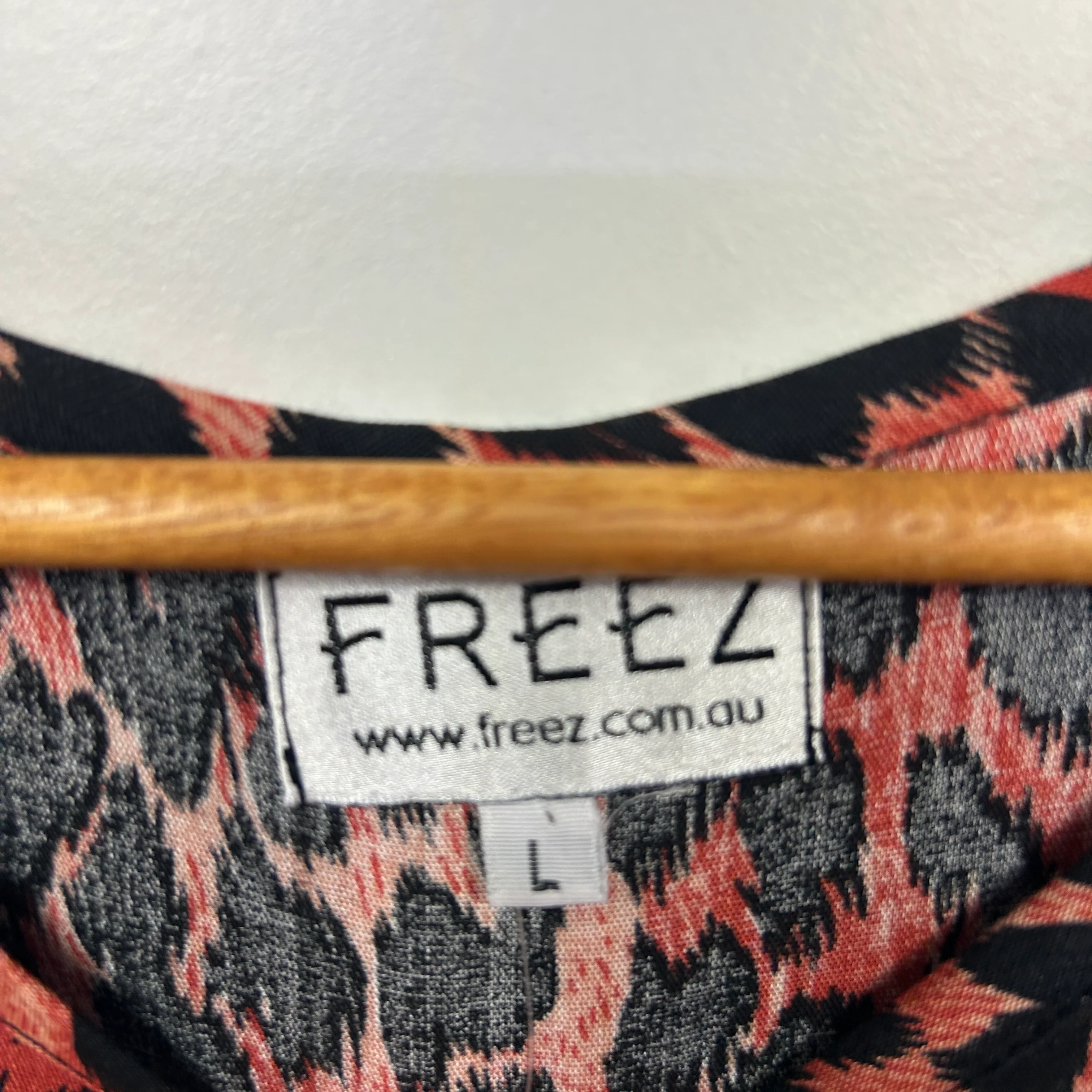 Freez Rayon Leopard Print Sleeveless Dress - Size L - Image 2