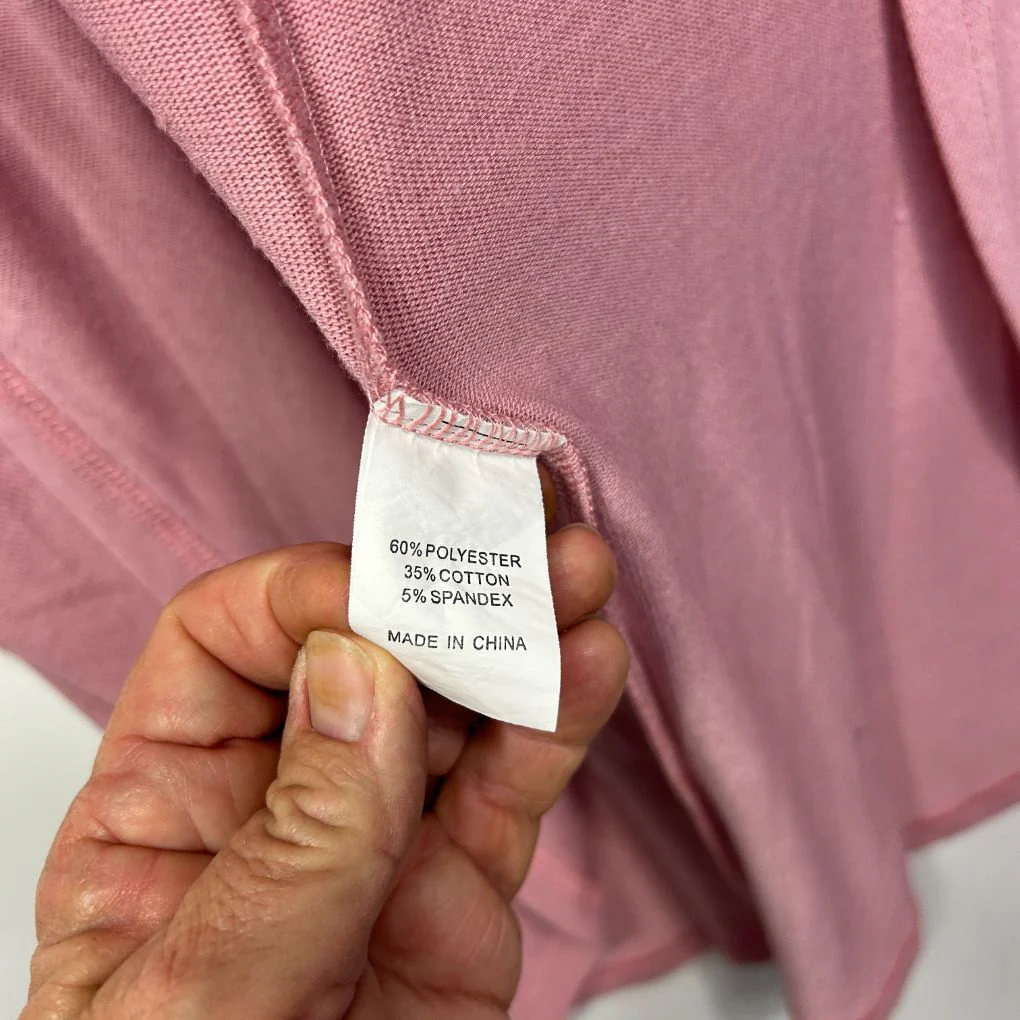 Freez Pink Cotton Shrug Cardigan - Size L/XL - Image 4