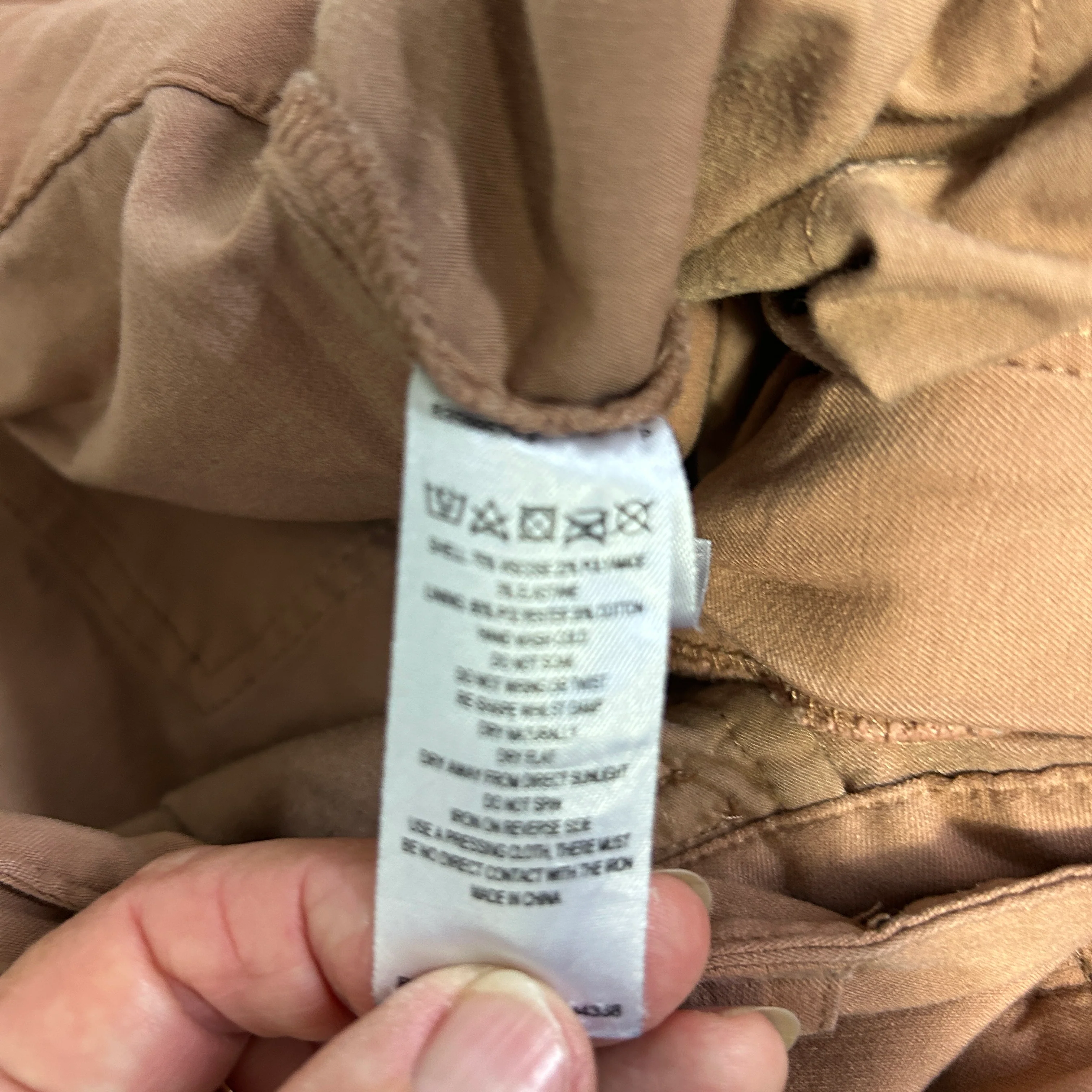 French Connection Tan Jogger Pants - Size 14 - Image 3