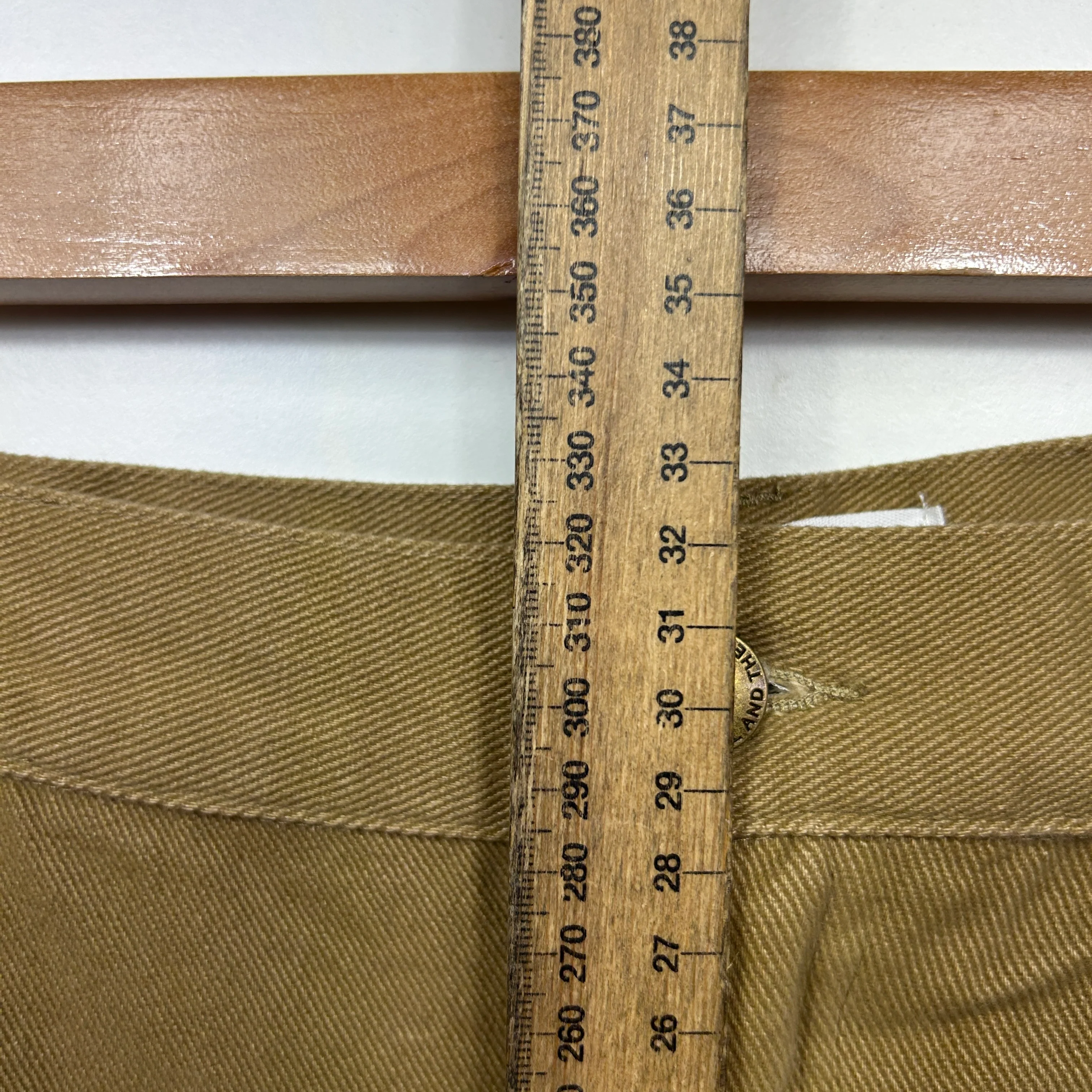 Girl and The Sun Callie Tan Jeans - Size L - Image 8