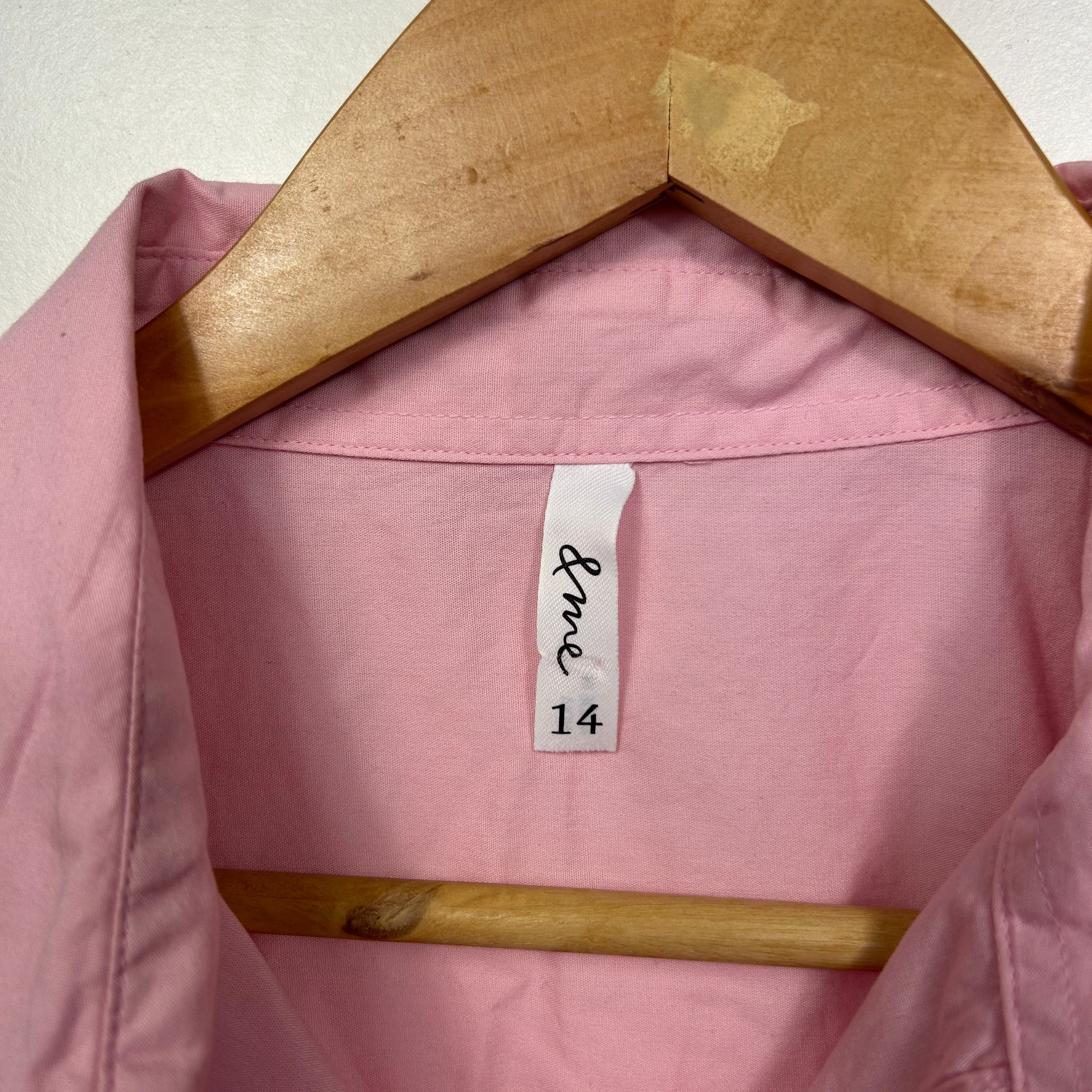 & me Pink Short Sleeve Top Shirt - Size 14 - Image 3