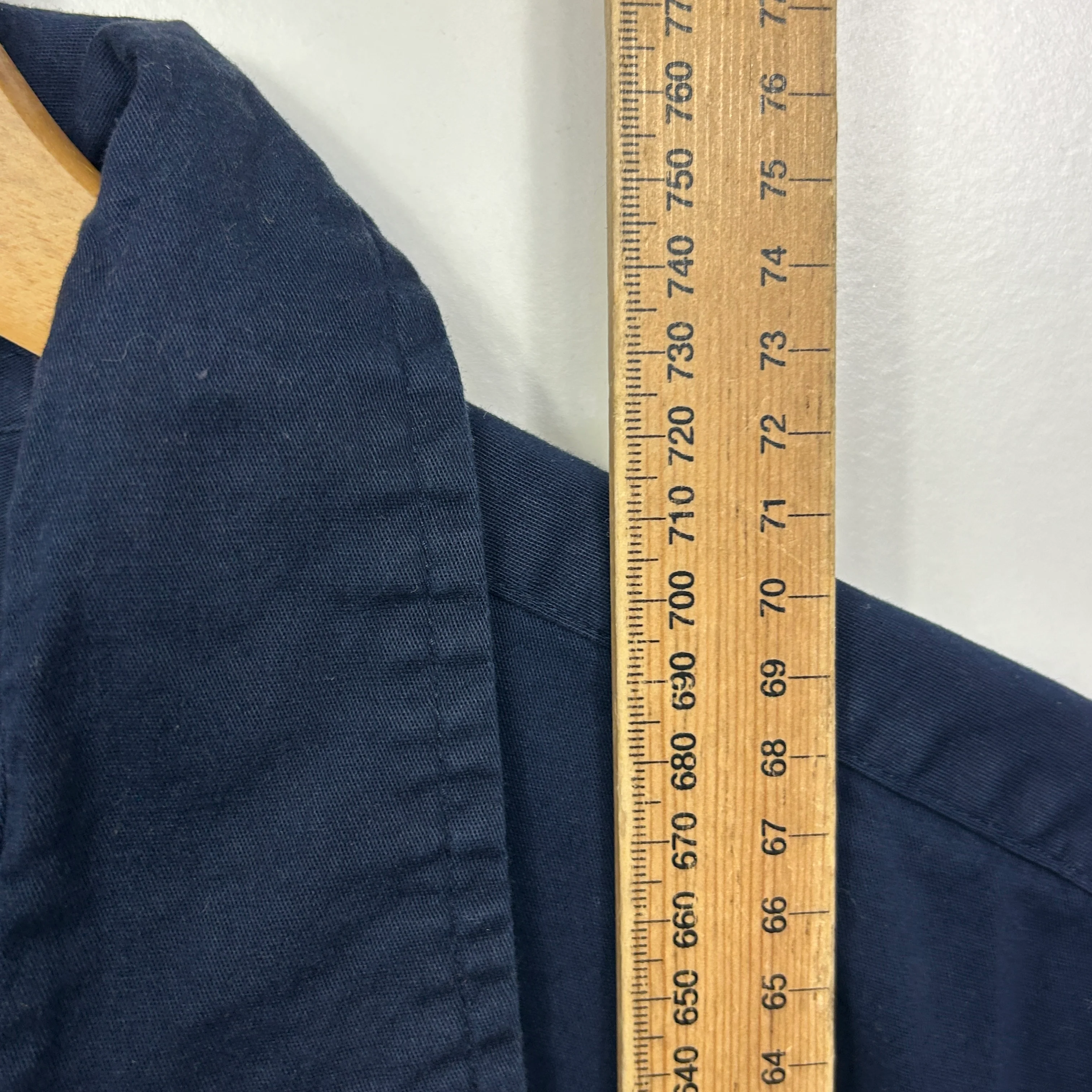 Green Hip Navy Blue Workwear Shirts - Size 18 - Image 7
