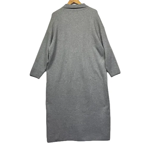 Grey Knit Dress - Size 16 - Image 2