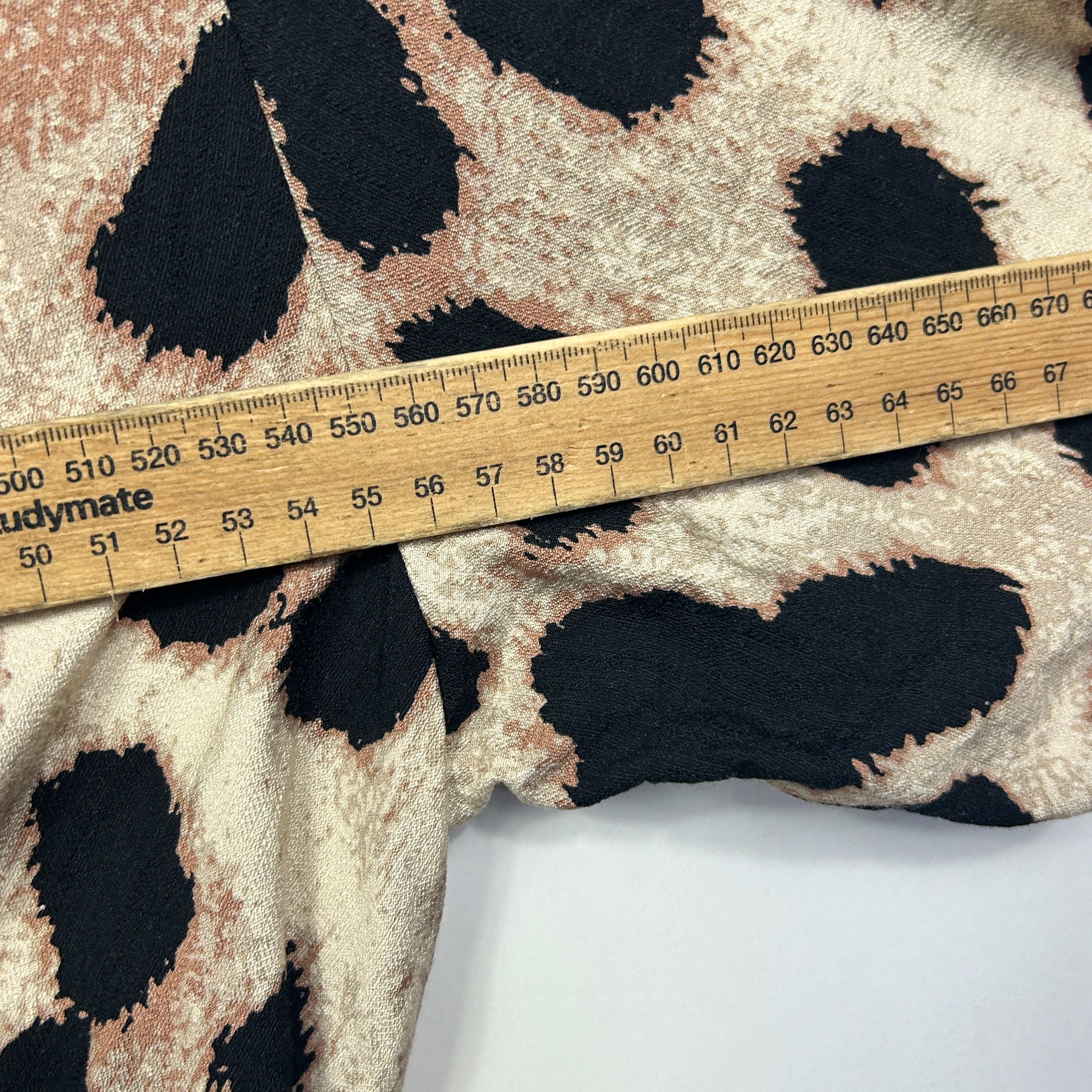 H&M Animal Print Wrap Dress - Size XL - Image 5