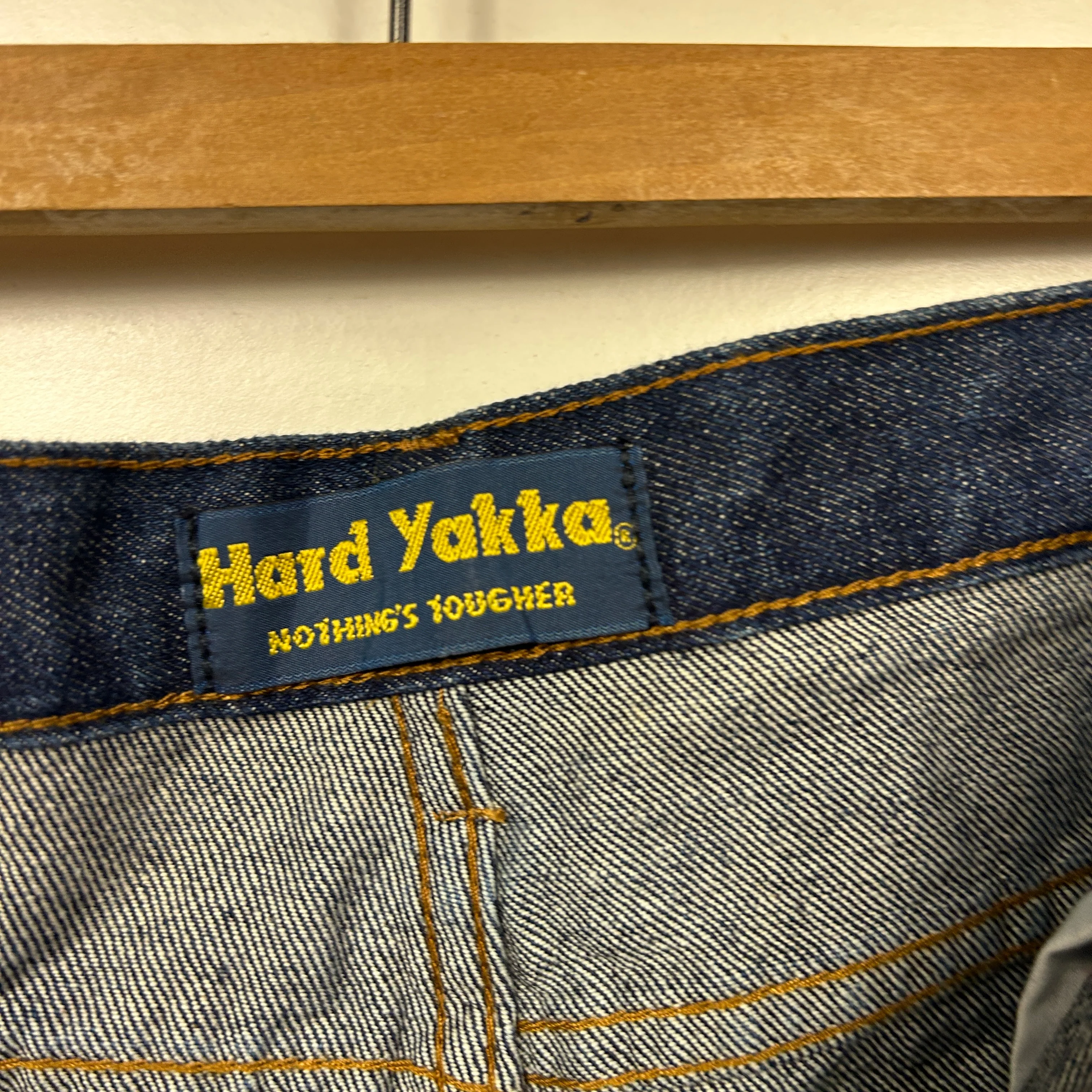 Hard Yakka Heavyweight Rigid Denim Shorts - Size 107S - Image 3
