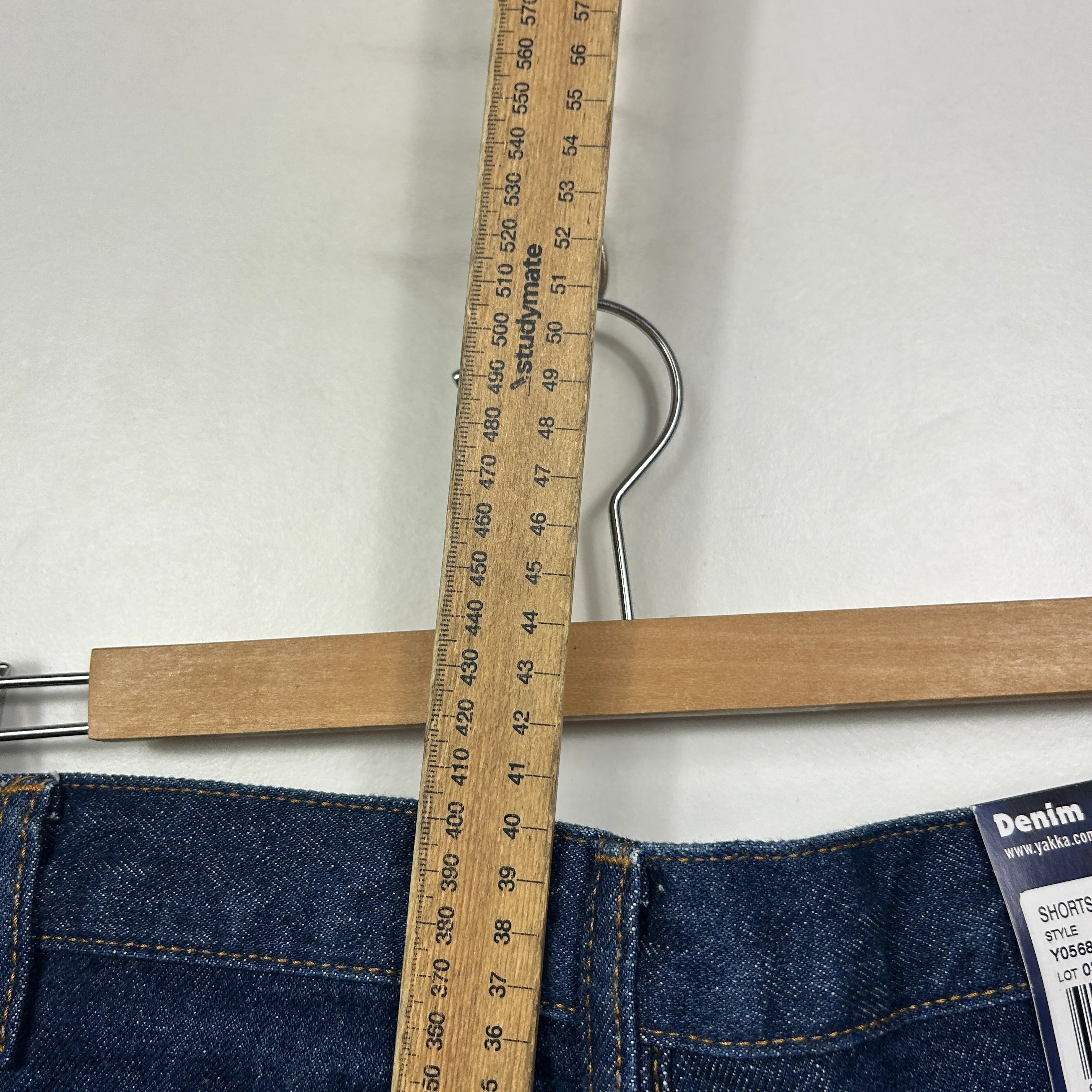 Hard Yakka Heavyweight Rigid Denim Shorts - Size 107S - Image 6