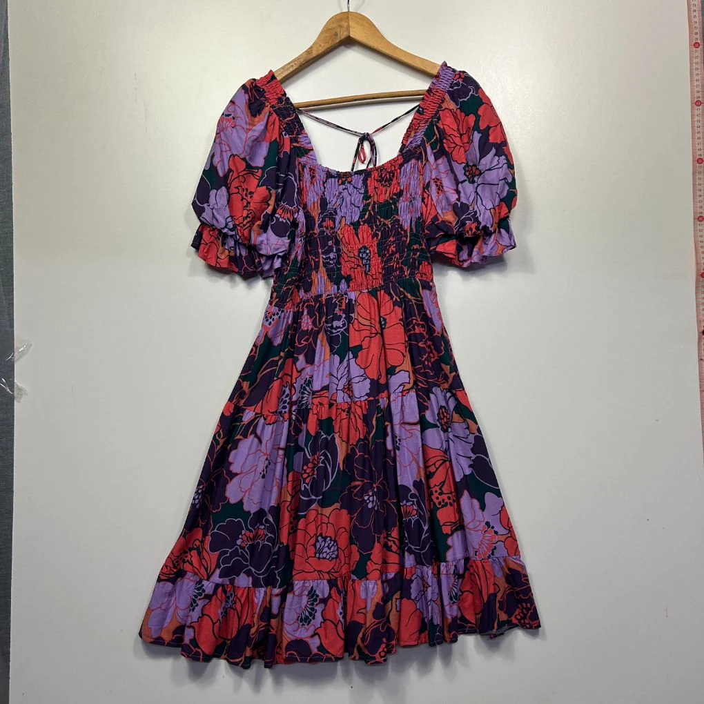 Henry Oscar Multicoloured Dress - Size 12 - Image 2