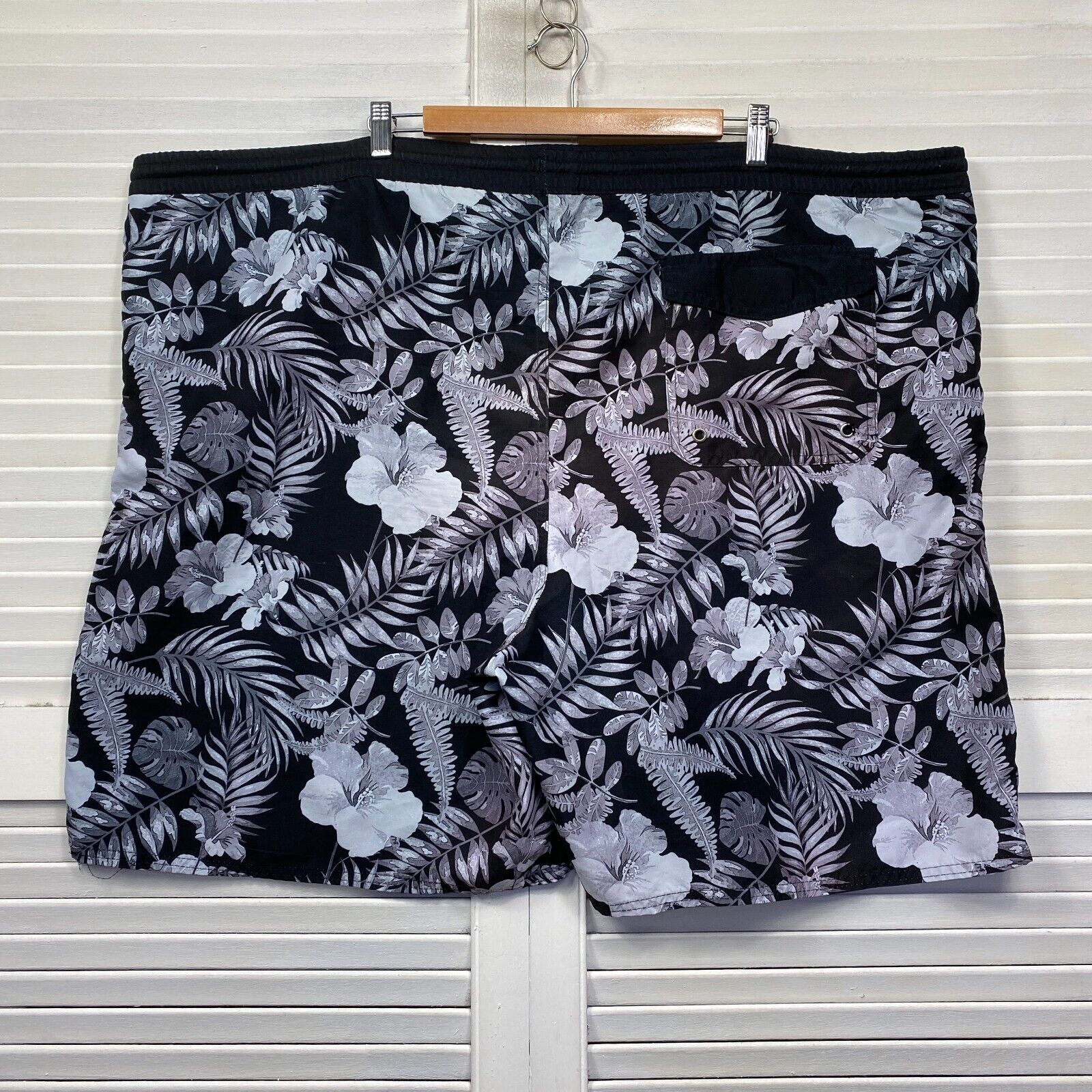 Iconic Soul Board Shorts Size 137 Swim Multicoloured Floral Hawaiian Big Tall - Image 7