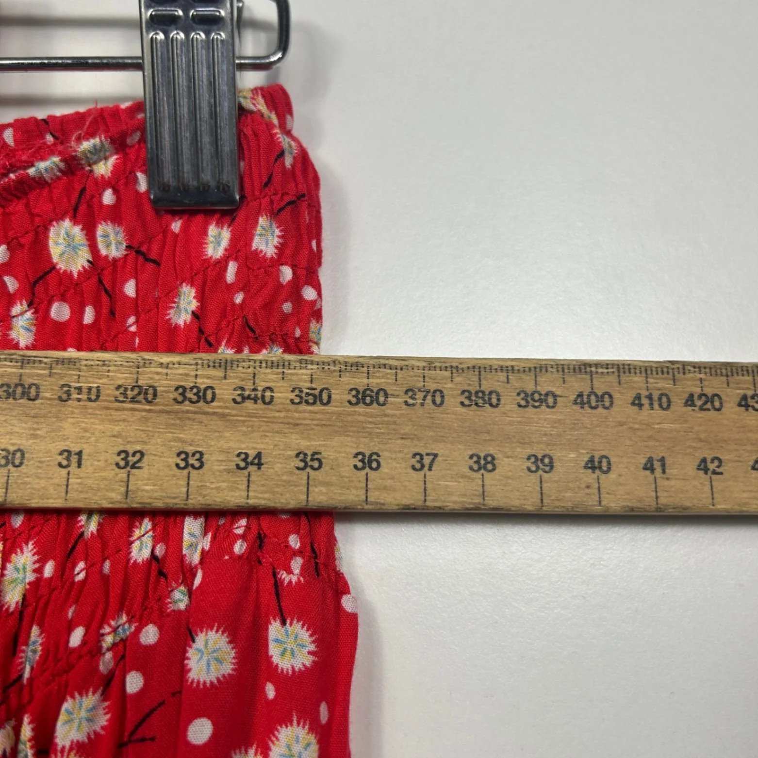 Izabel London Red Floral Print Jogger Harem Pants Size 14 - Image 9