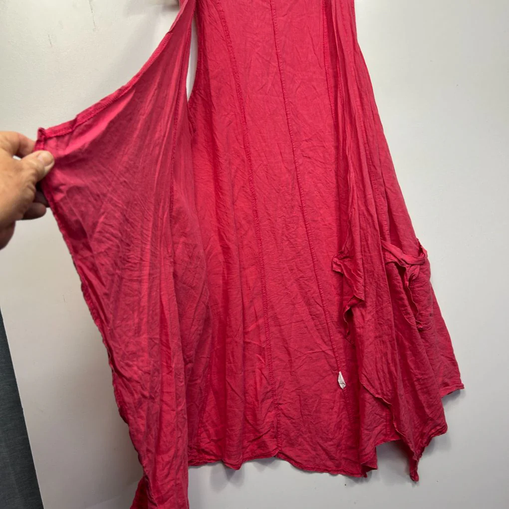 Linen Pink Open Front Top  - One Size - Image 3