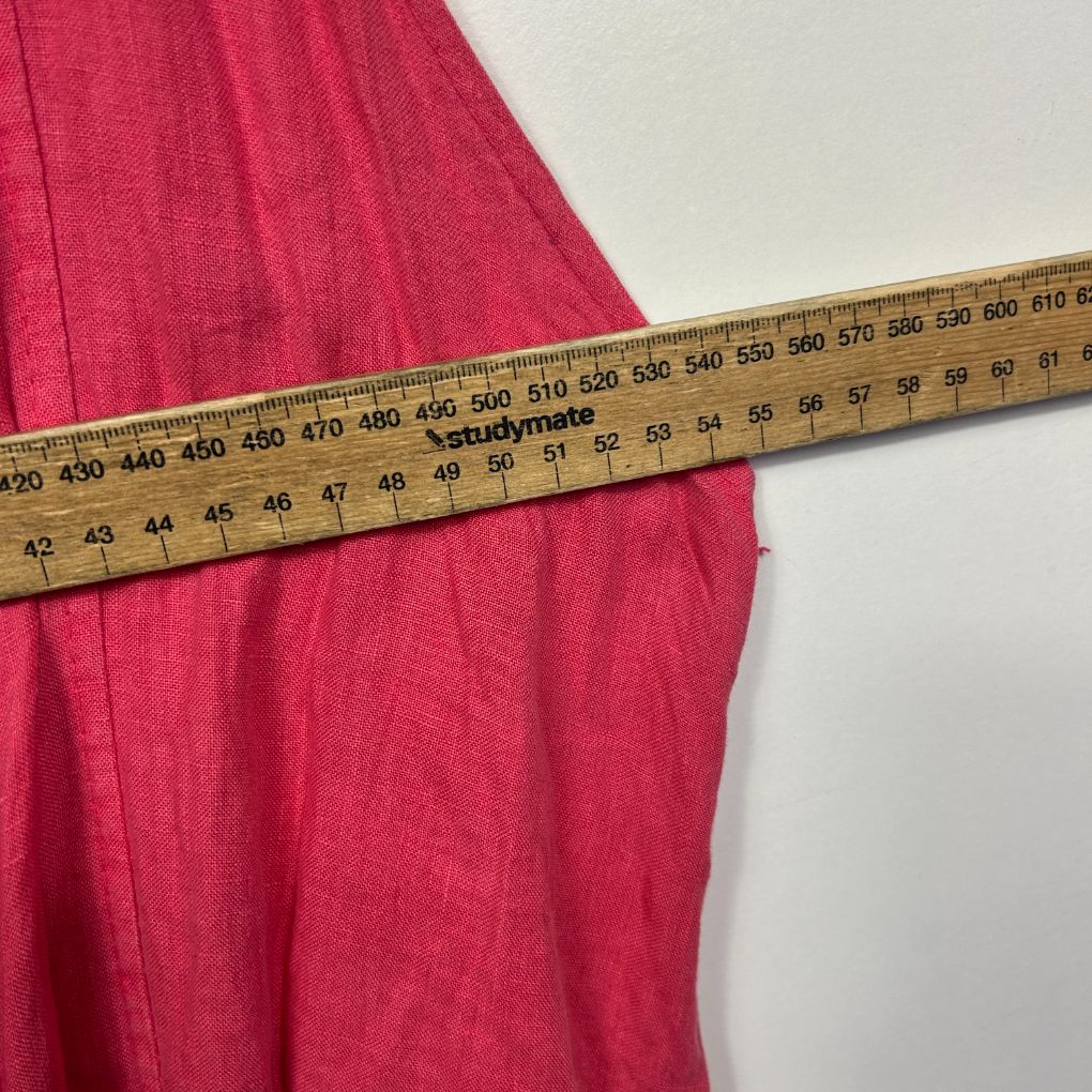 Linen Pink Open Front Top  - One Size - Image 6
