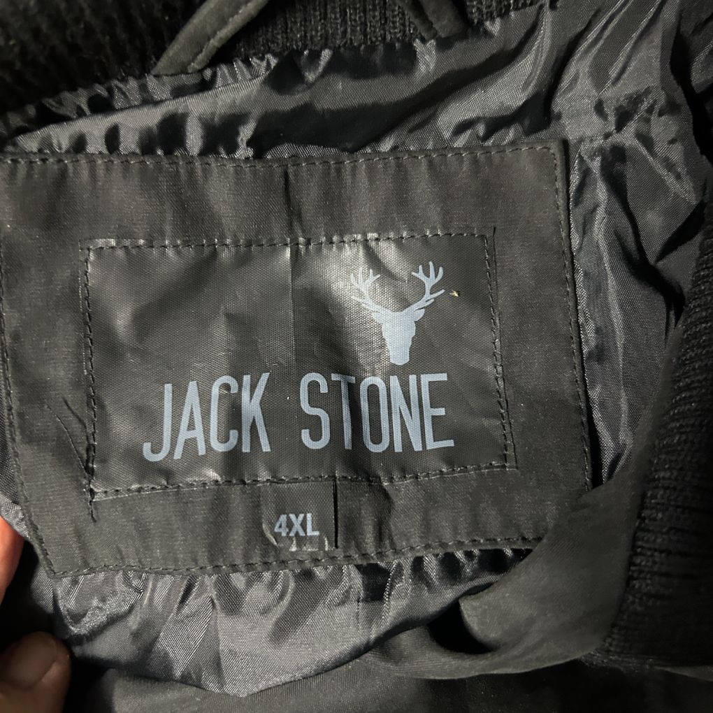 Jack Stone Black Jacket - Mens 4XL - Image 4