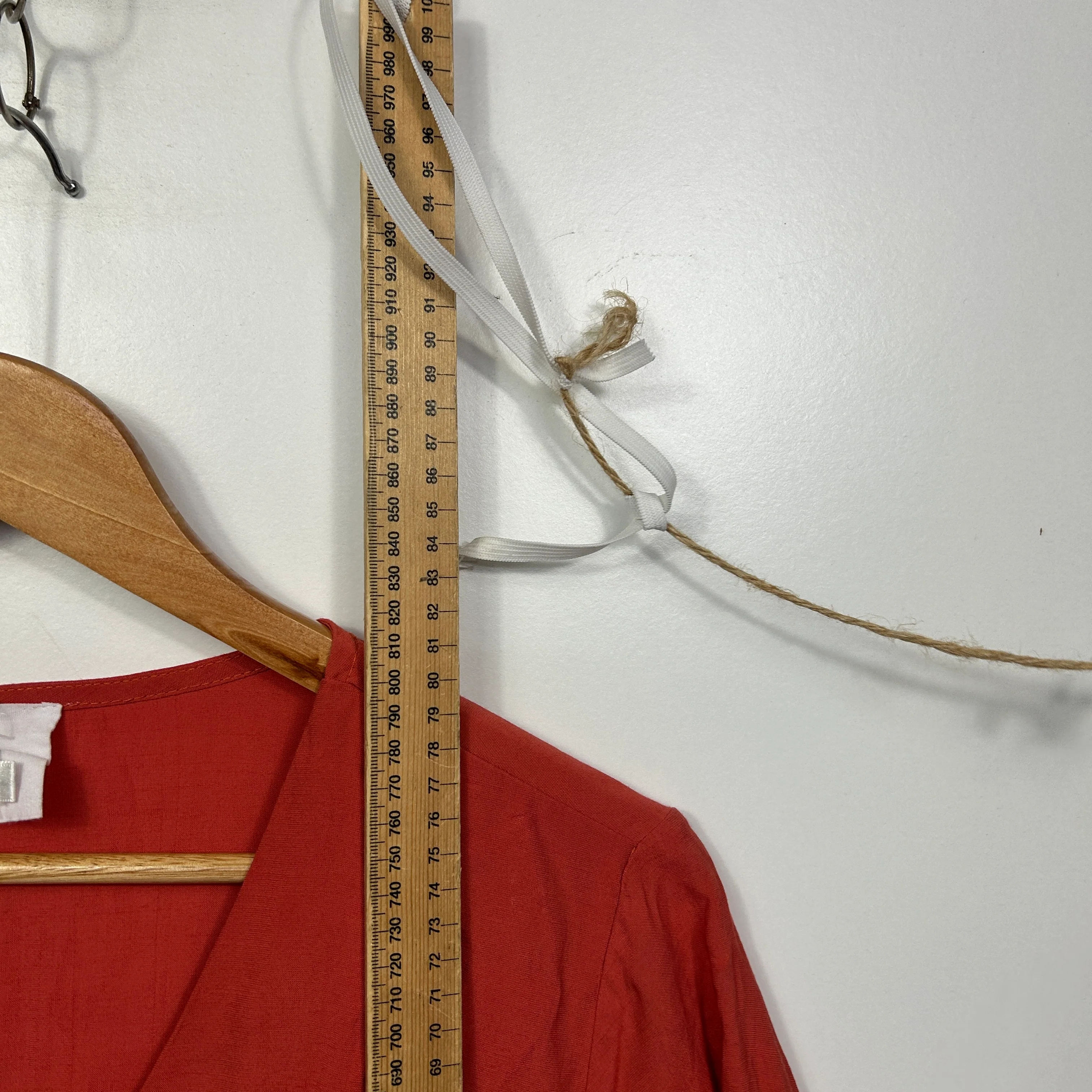 La Moda Plus Rust Short Sleeve Tunic Top - Size Large - Image 6