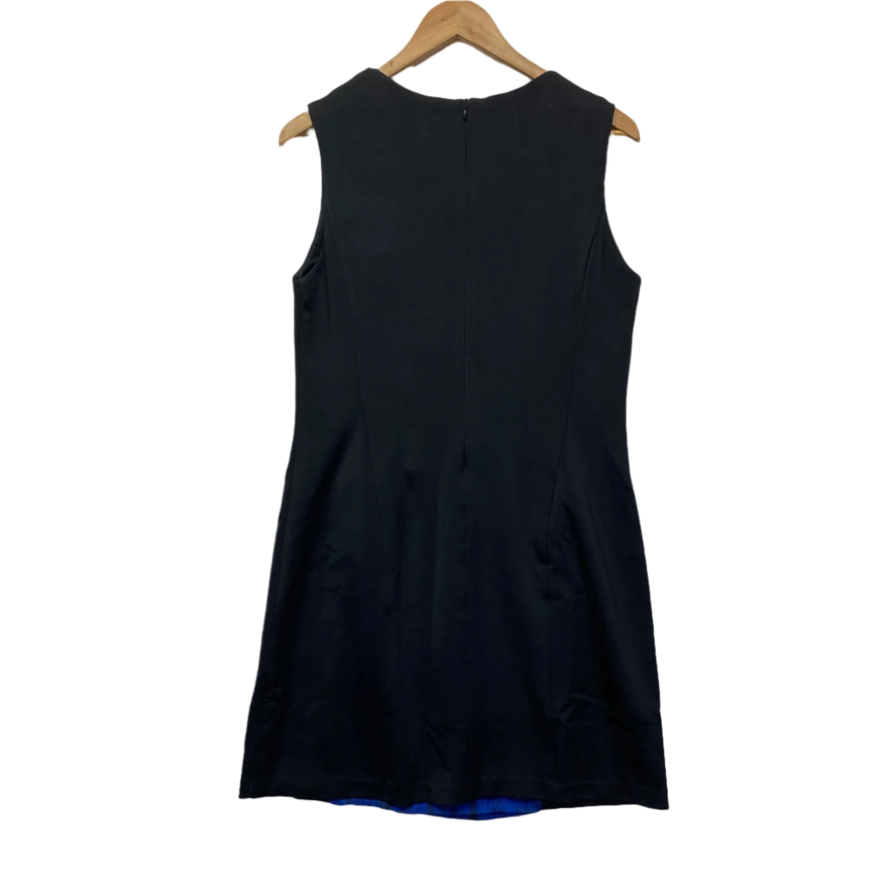 Jason Brunsdon Black Label Dress Size 16 Sleeveless Black Blue Cocktail - Image 2