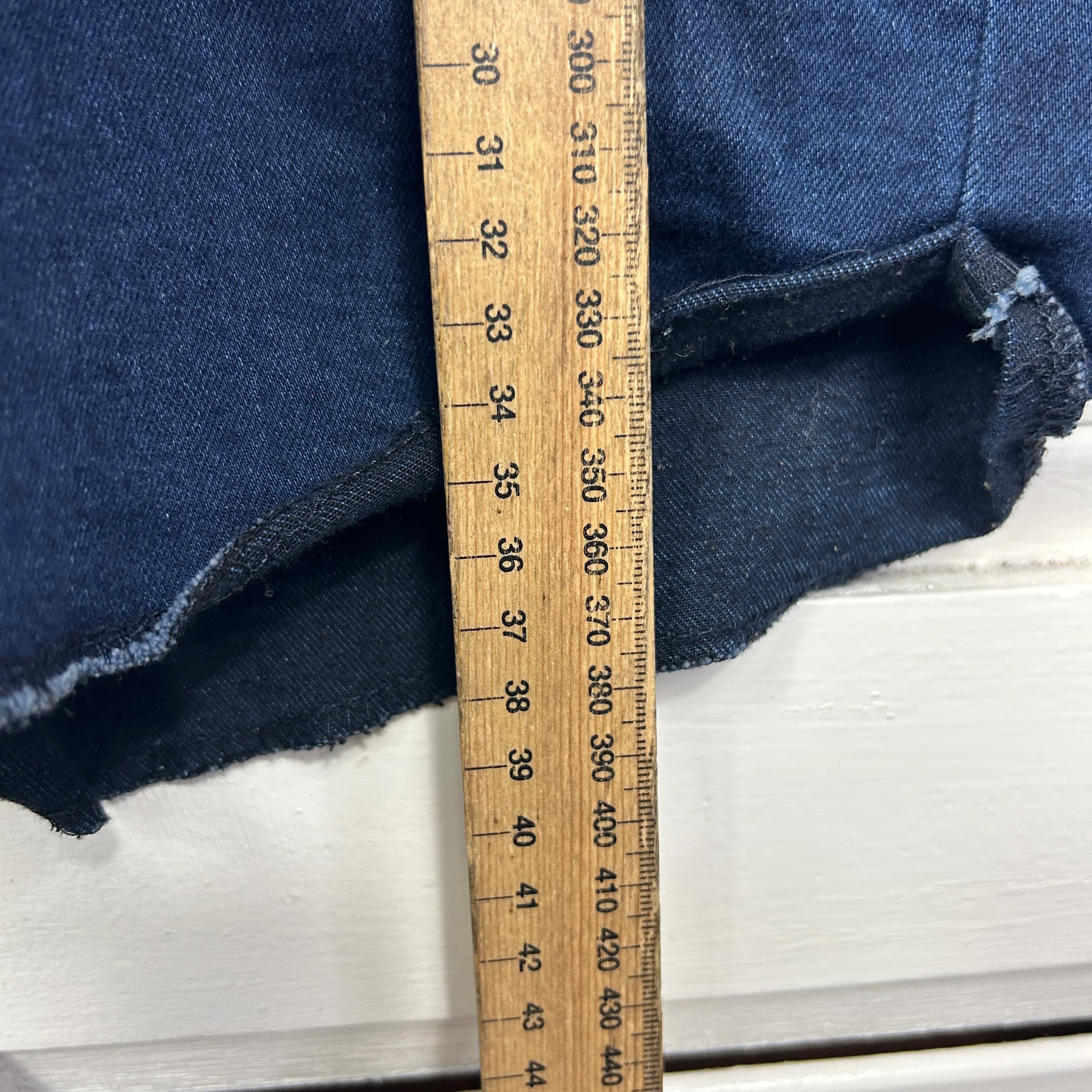 Jay Jays Denim Shorts Size 14 High Rise Cut Off - Image 6