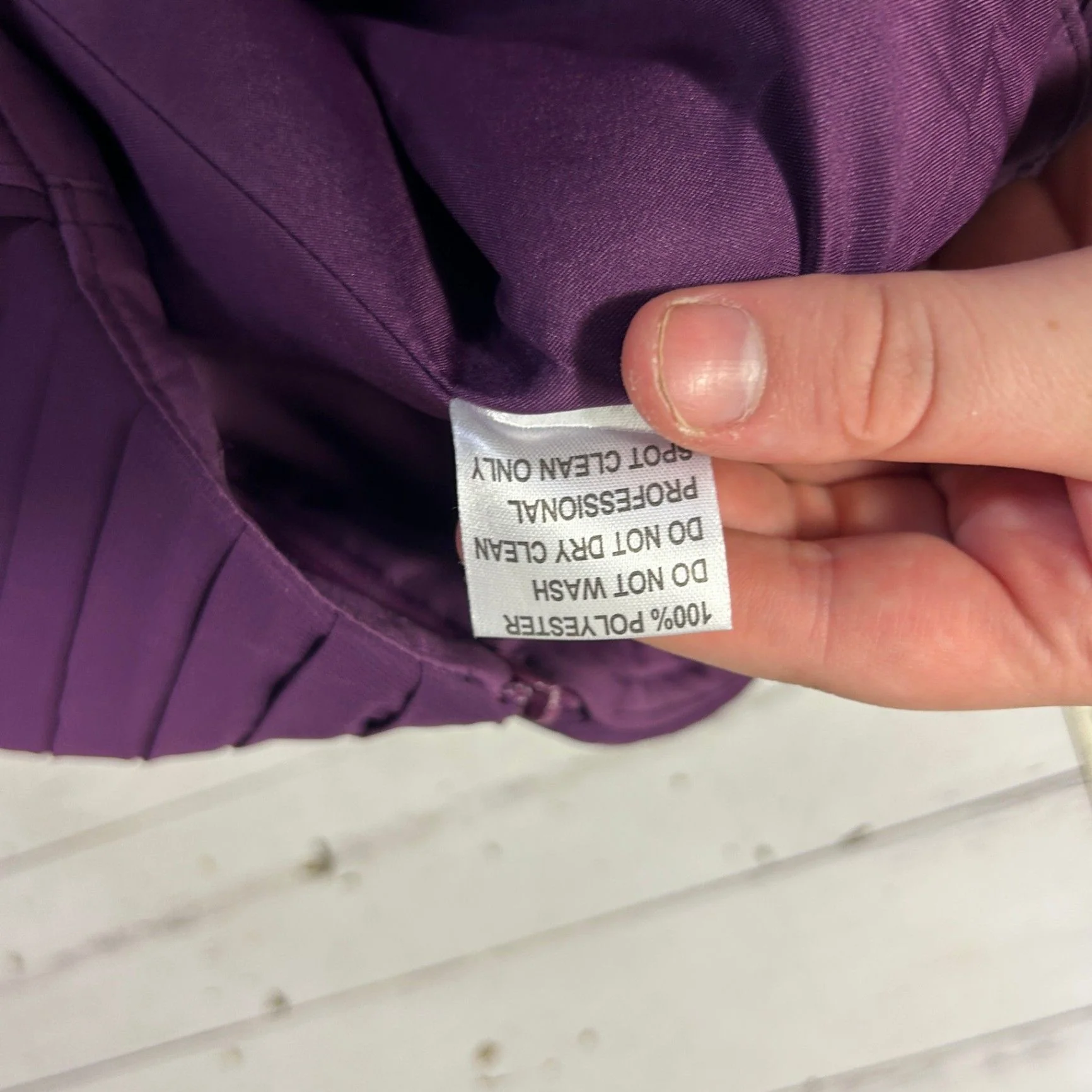 Jjs House Womens Purple Sleeveless Evening Formal Dress Size 16 - Image 4