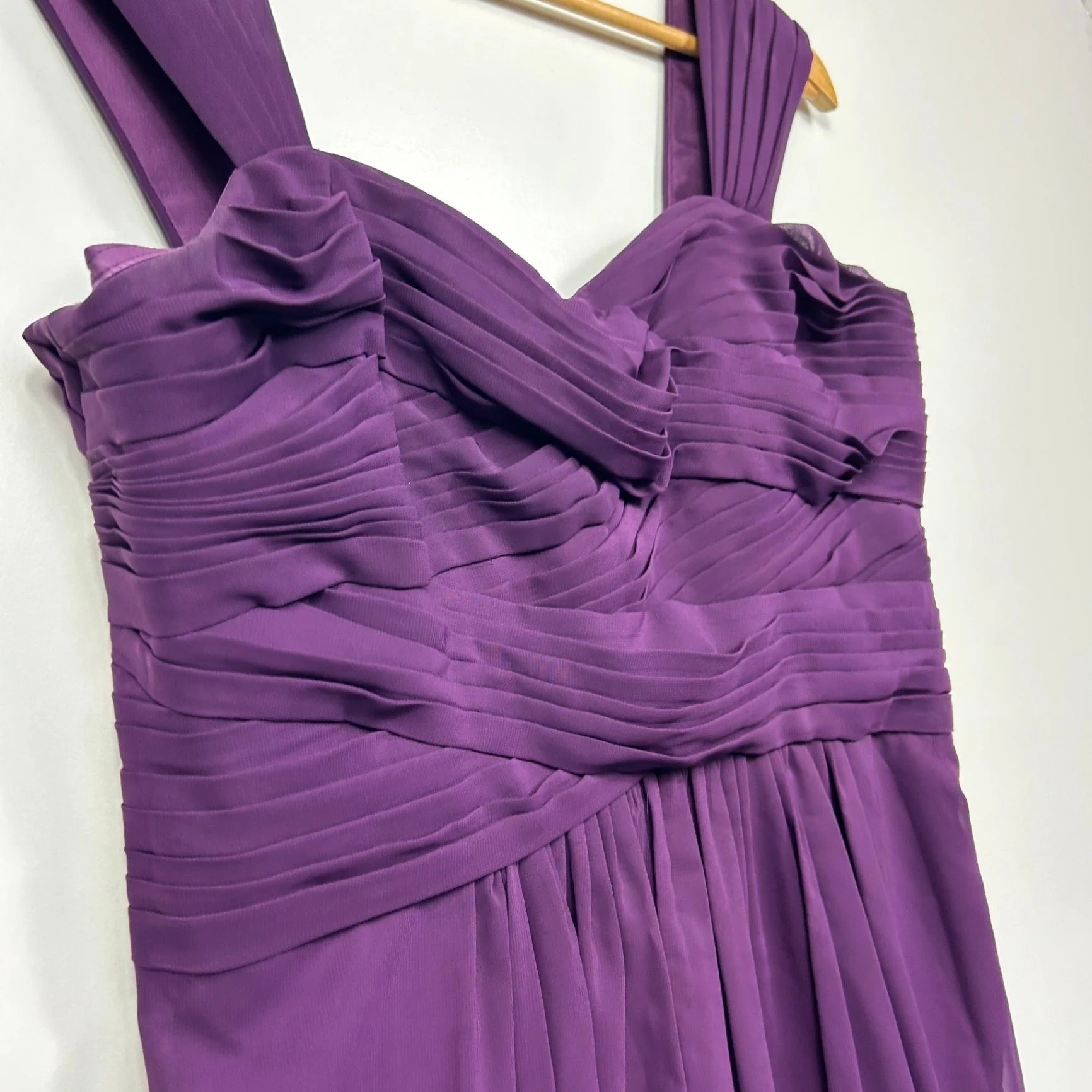 Jjs House Womens Purple Sleeveless Evening Formal Dress Size 16 - Image 5