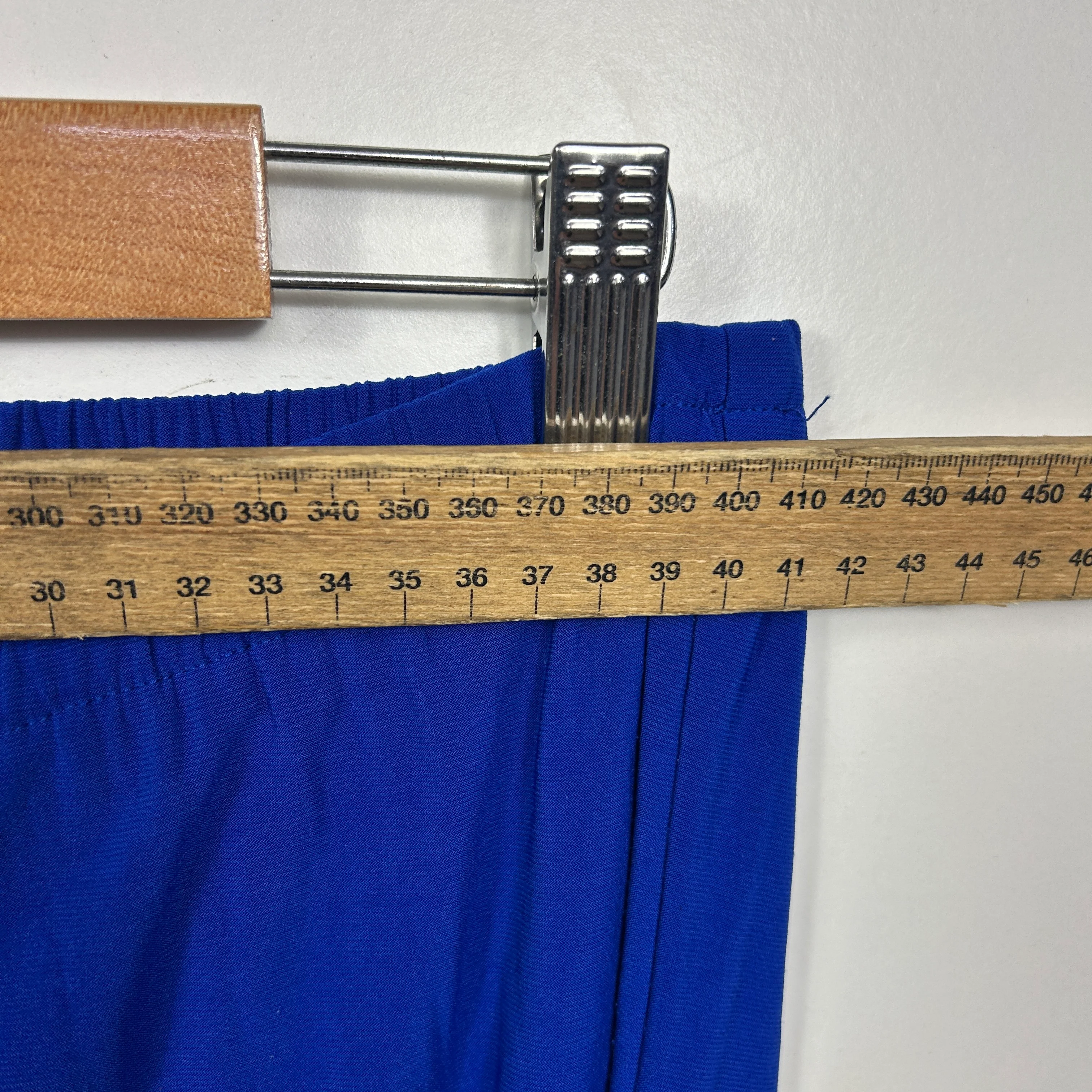 JK Fashion Royal Blue Wide Leg Pants - Size L - Image 6