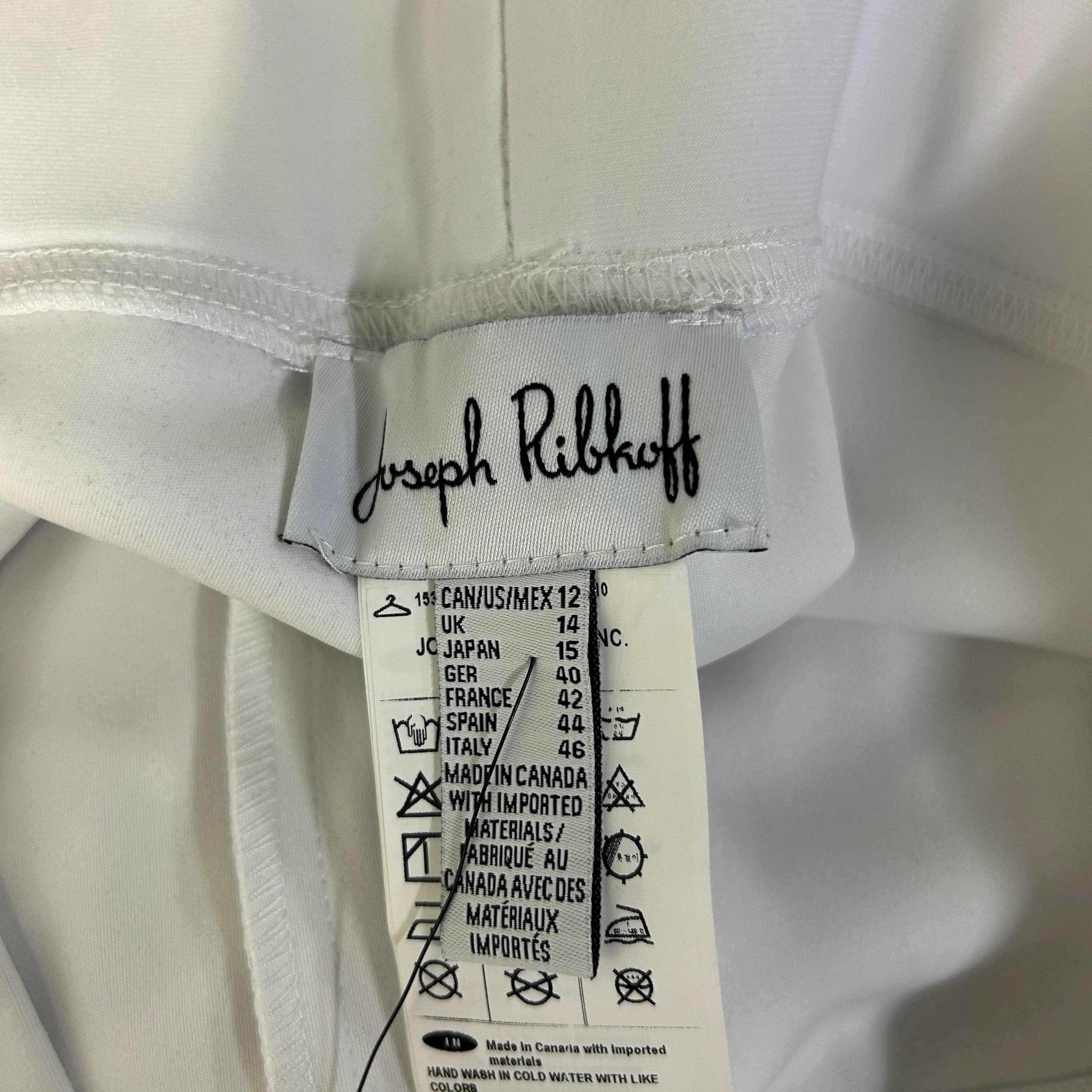 Joseph Ribkoff White Pants - Size 14 - Image 3