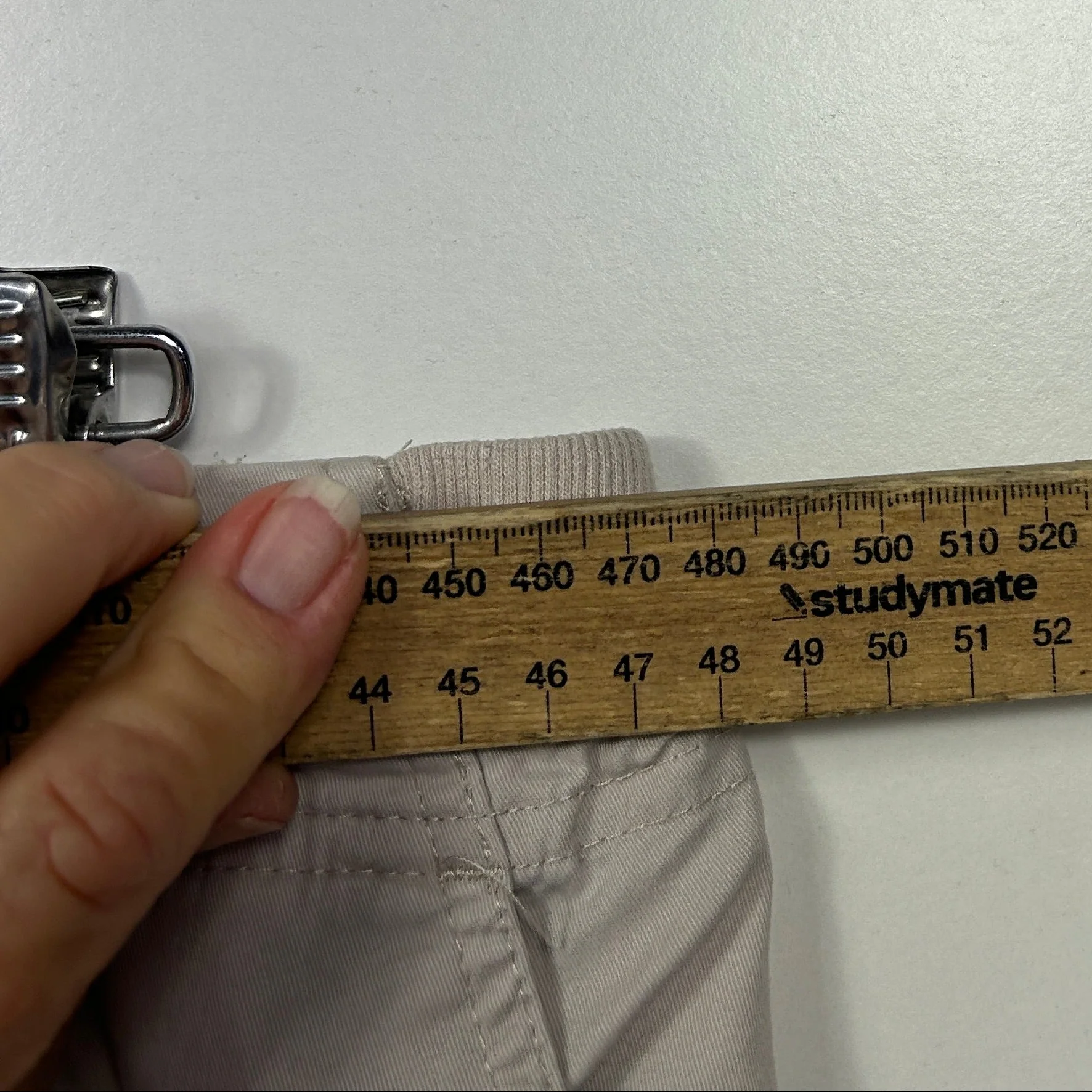 Katies Beige Cargo Pants - Size 16 - Image 6