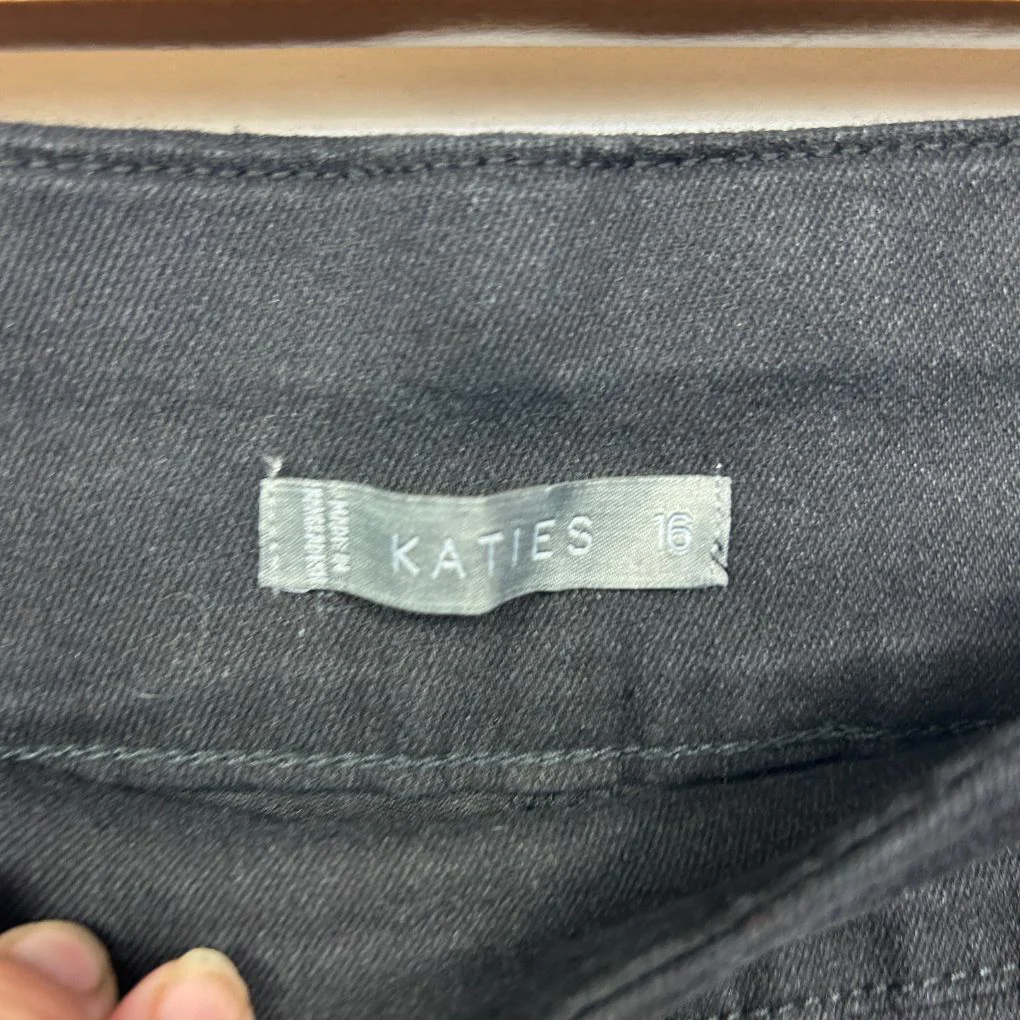 Katies Black Pants - Size 16 - Image 2
