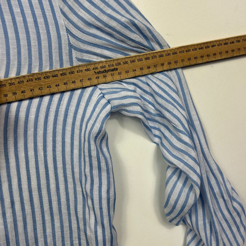 Katies Blue Striped Shirt - Size 14 - Image 5