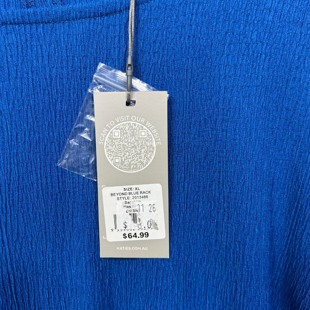 Katies Blue Top - Size XL - Image 4