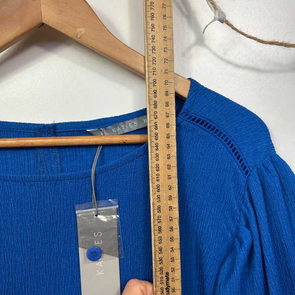 Katies Blue Top - Size XL - Image 7