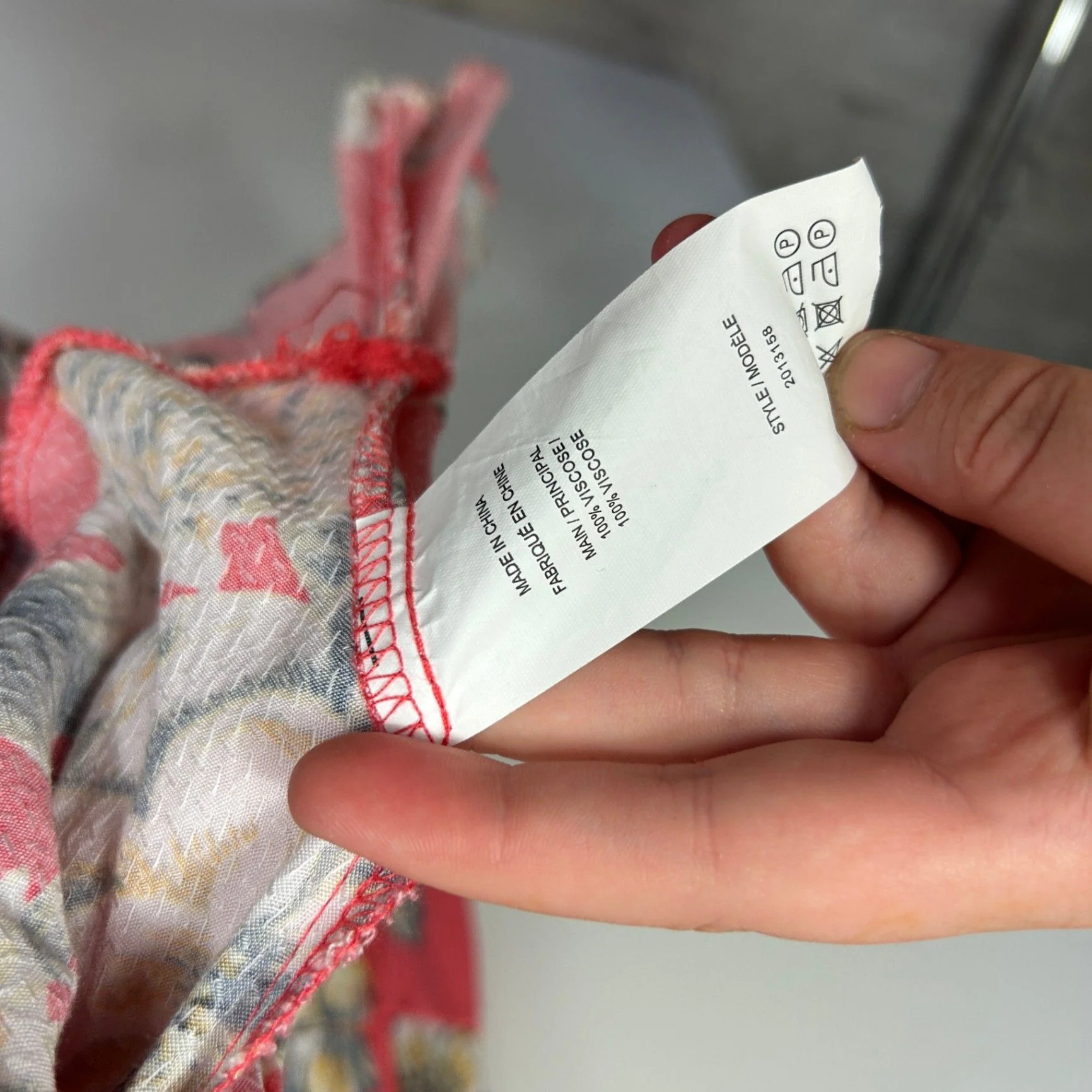 Katies Coral  Viscose Short Sleeve Knee Length Floral Dress Size 14 - Image 5