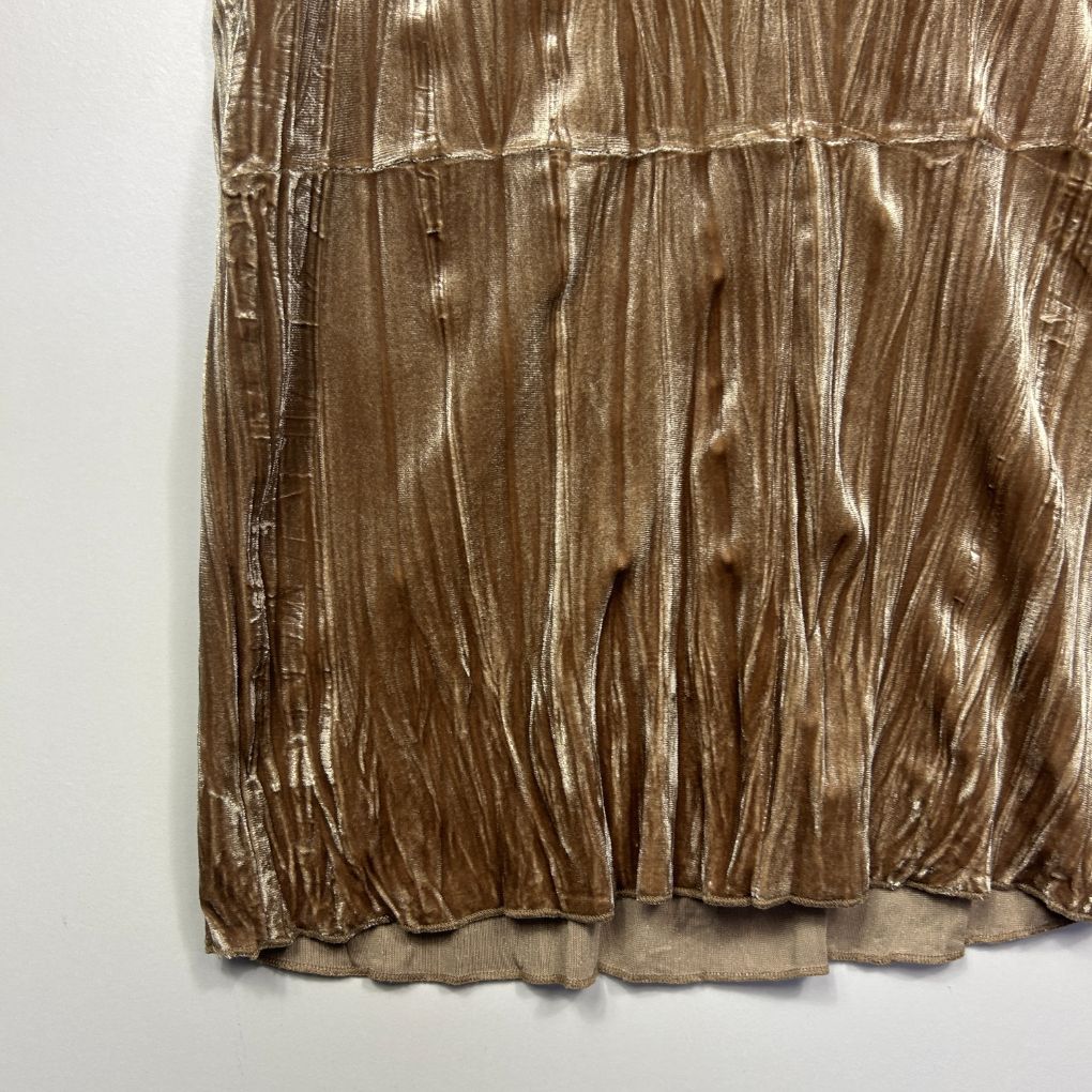 Vintage Katies Gold Lace Y2K Top - Size 14 - Image 6