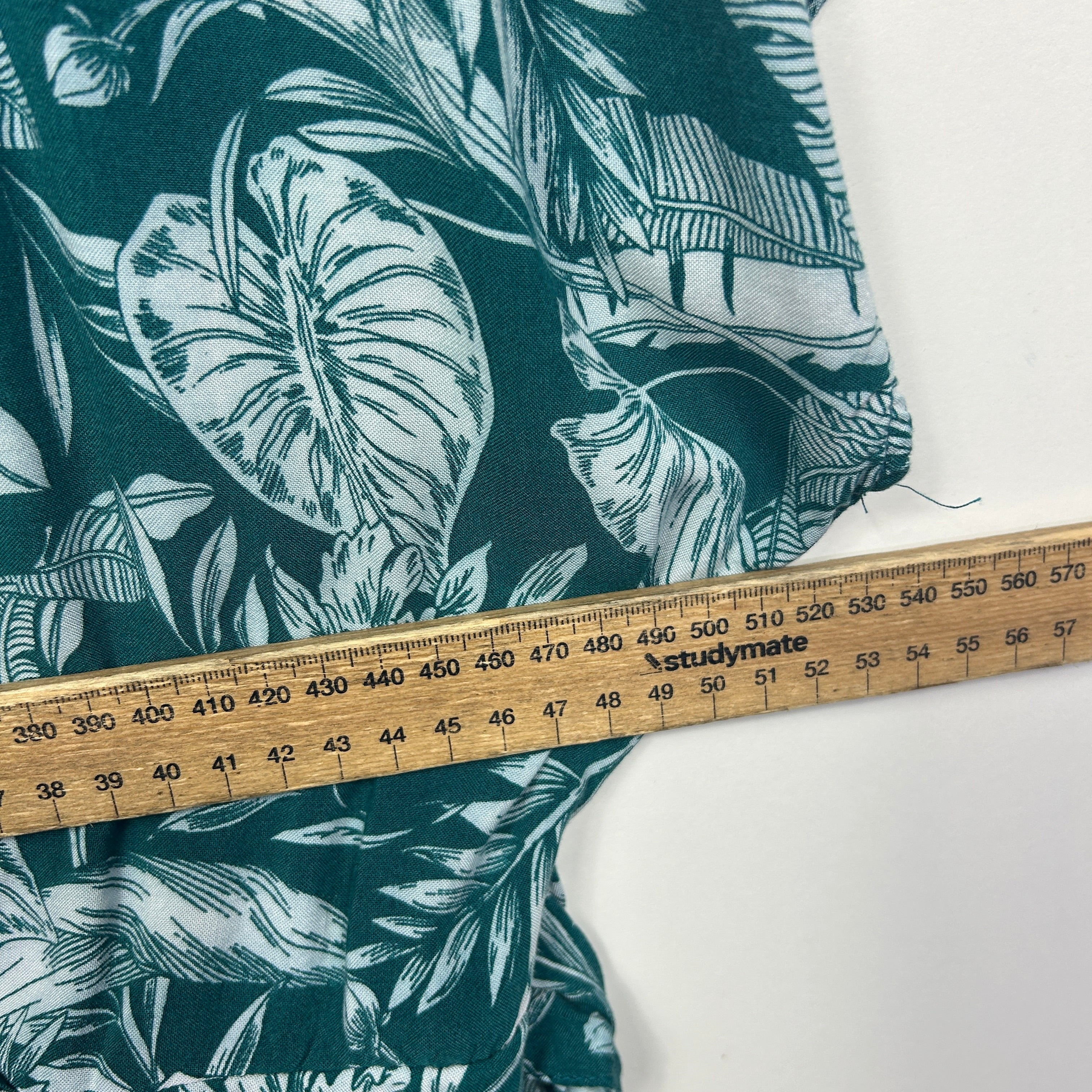 Katies Green Palm Print Maxi Dress - Size 12 - Image 6