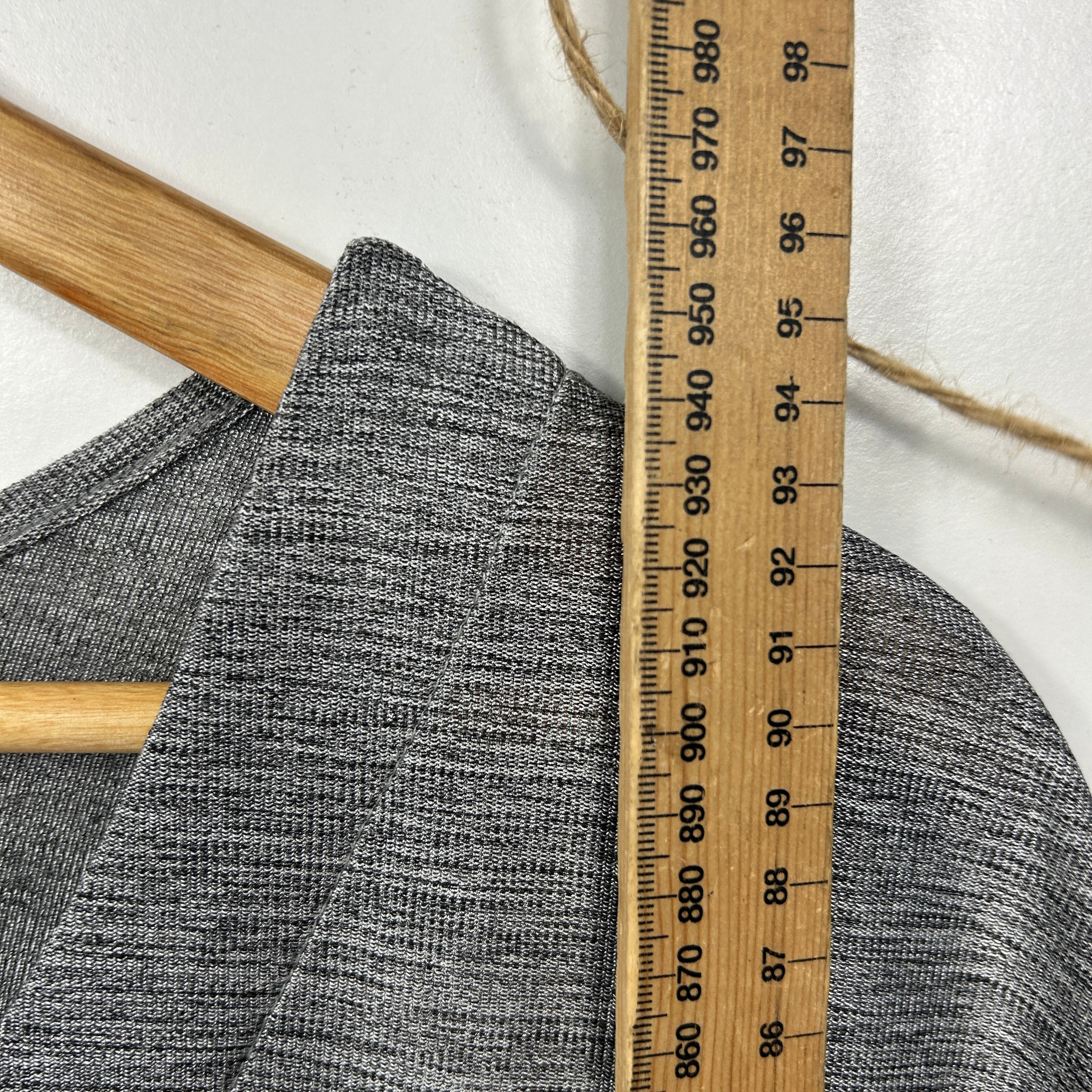 Katies Grey Marled Asymmetric Top - Size 1XL - Image 6