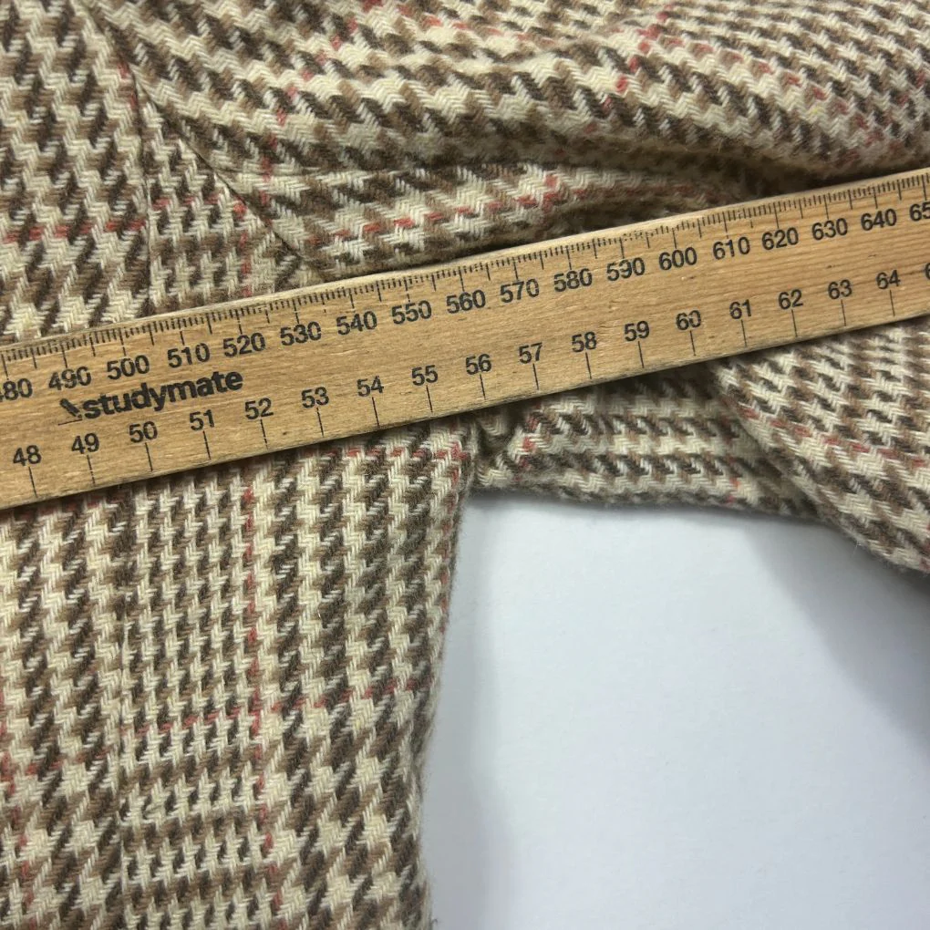 Vintage Katies Multicoloured Check Wool Blend Blazer - Size 16 - Image 6