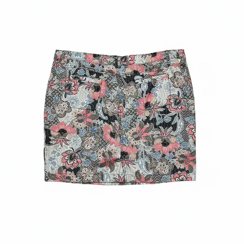 Katies Multicoloured Floral Skirt - Size 18 - Image 2