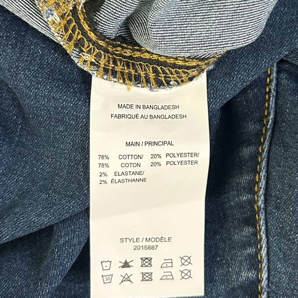 Katies Navy Cotton Denim Capri Pants - Size 16 - Image 4