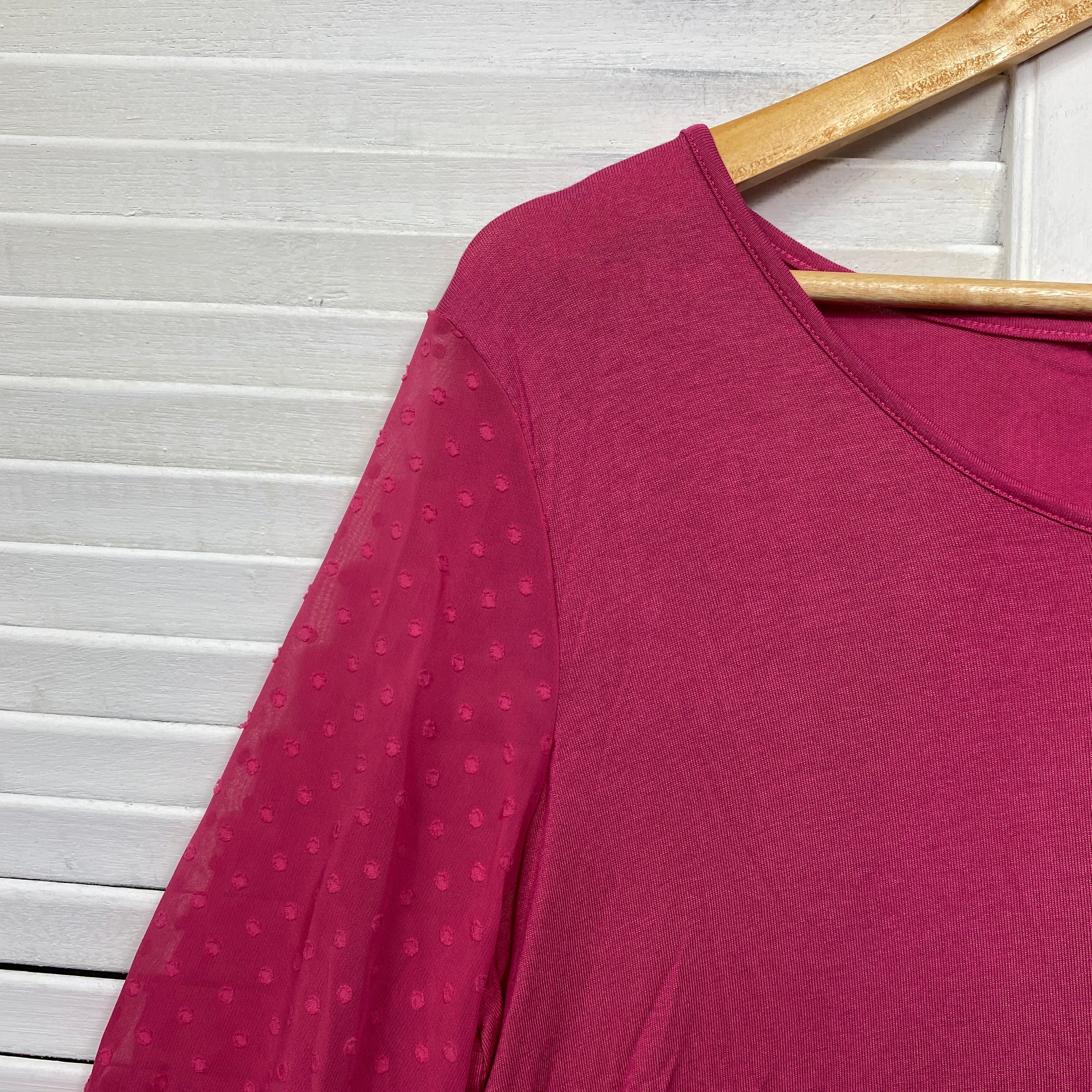 Katies Top Size Large 14 Long Sleeve Casual New - Image 3