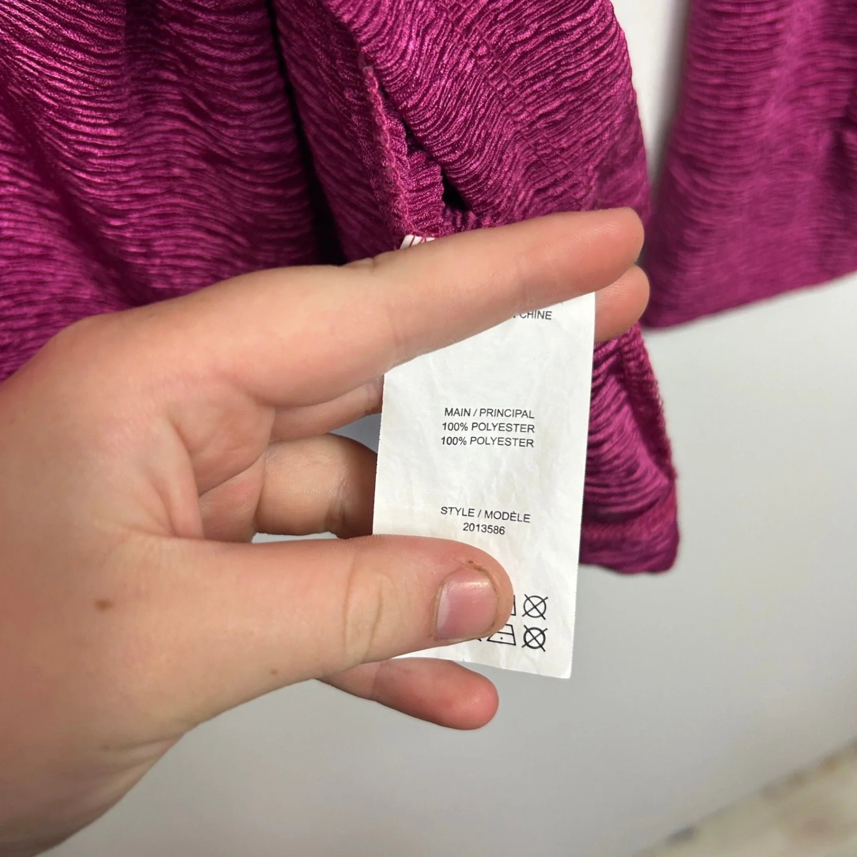 Katies Top Size XL Pink Long Sleeve Twist Front - Image 5