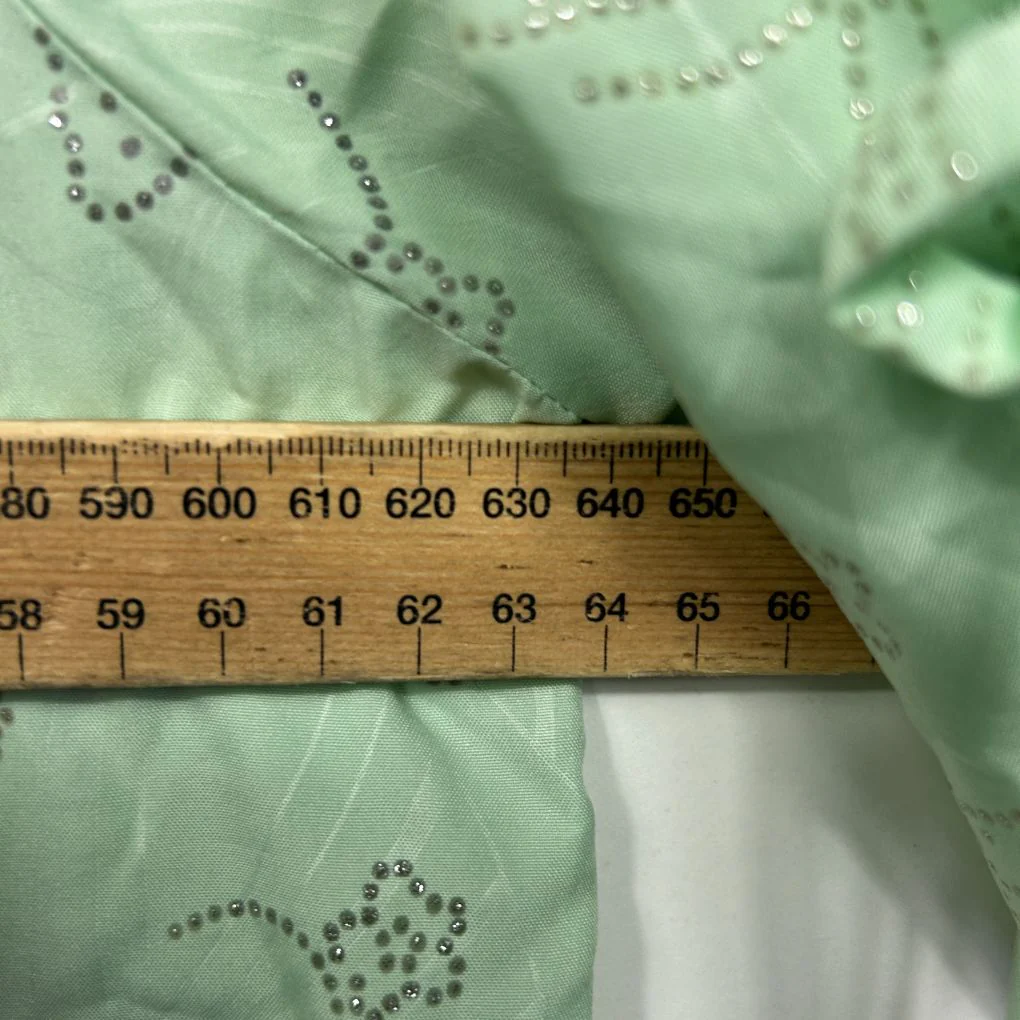Vintage  Mint Green Button Up Blouse - Size 20 - Image 5