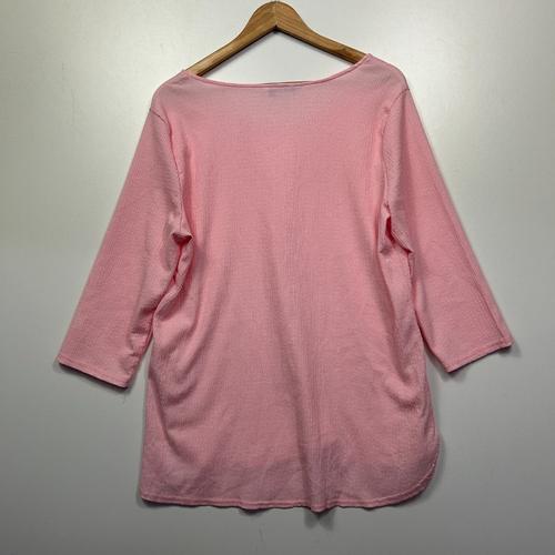 Rockmans Pink Top - XL - Image 2