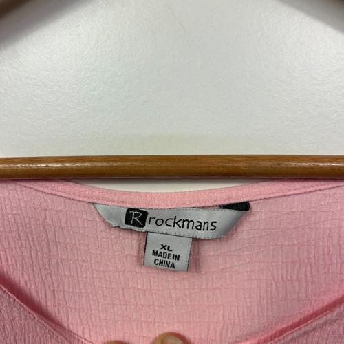 Rockmans Pink Top - XL - Image 3