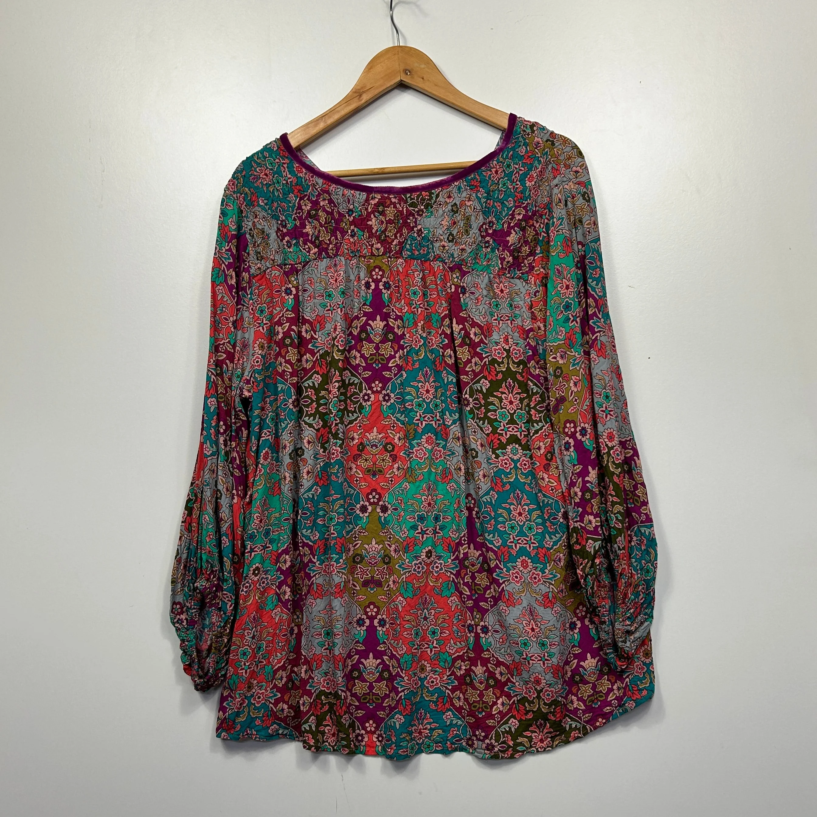 Lula Soul Boho Long Sleeve  Top - One Size - Image 2