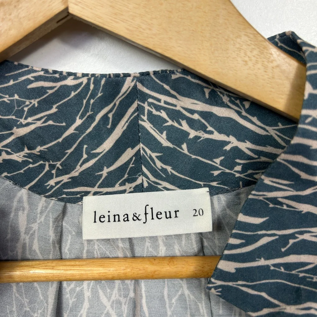 Leina & Fleur Collective Blue Top - Size 20 - Image 3