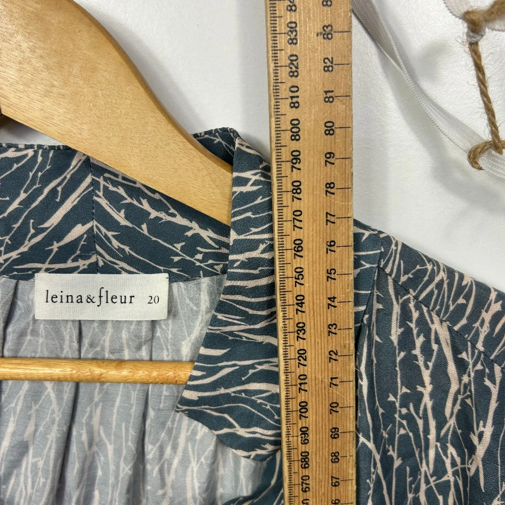 Leina & Fleur Collective Blue Top - Size 20 - Image 6