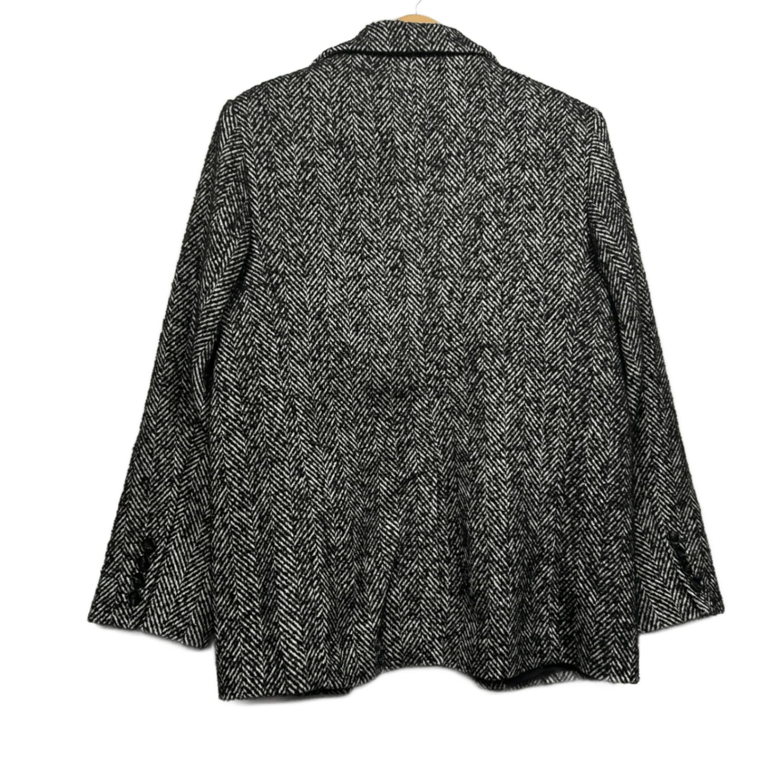 Lily Loves Jacket Blazer Size 14 16 L/XL Black White Long Sleeve - Image 2