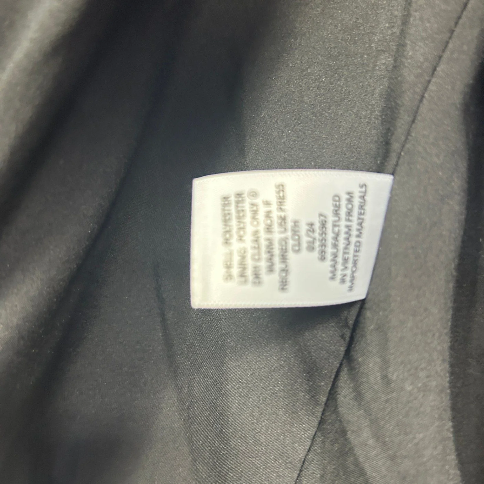 Lily Loves Jacket Blazer Size 14 16 L/XL Black White Long Sleeve - Image 4